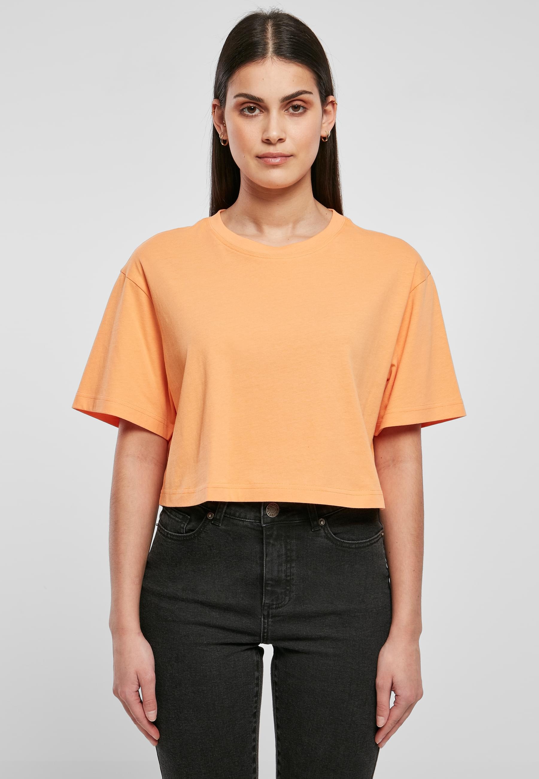 URBAN CLASSICS T-Shirt »Urban Classics Damen Ladies Short Oversized Tee«, (1 tlg.)
