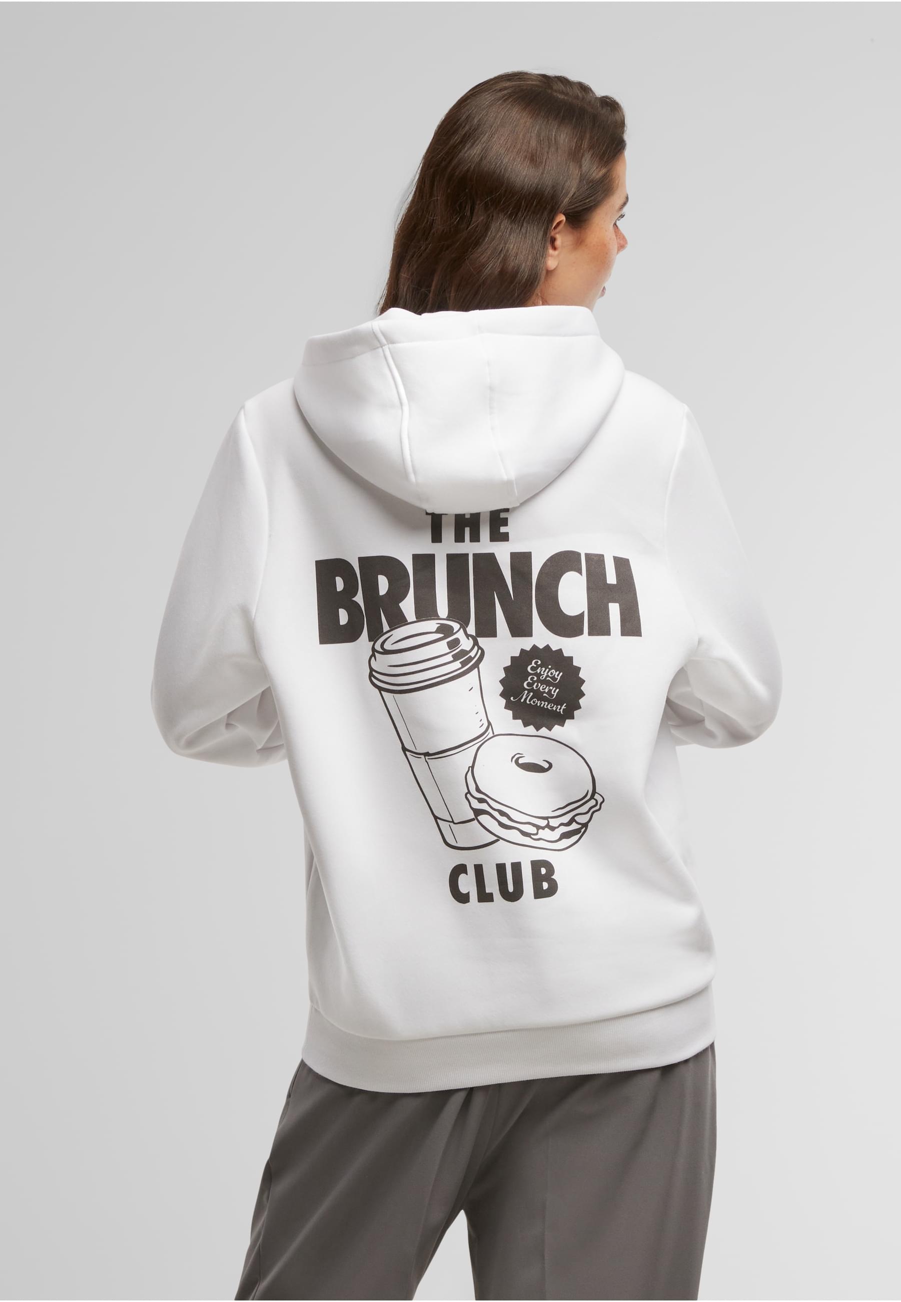 Miss Tee Kapuzenpullover »Miss Tee The Brunch Club Ladies Fluffy Hoody«, (1 tlg.)