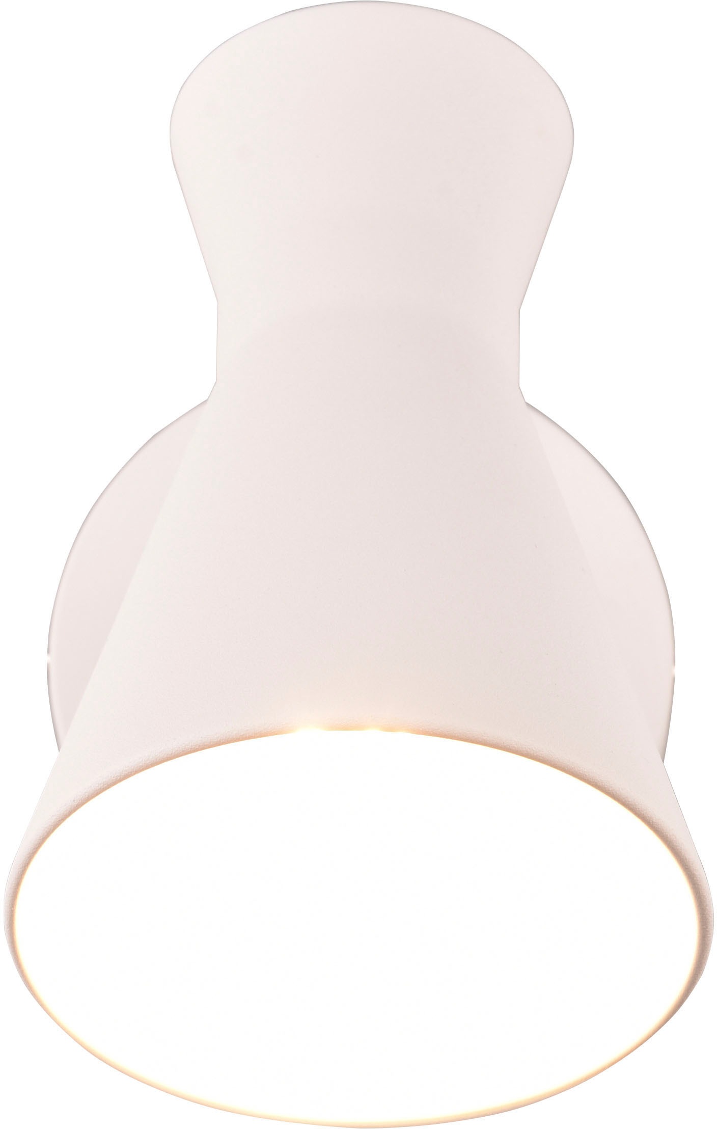 Wandleuchte "Enzo", 1, Ø 11,5cm H: 16,5cm, 1 Stk., weiß, REALITY LEUCHTEN, Wohnzimmer, Leuchten, Wandspot exkl 1x E27 Leuchtmittel (10W),