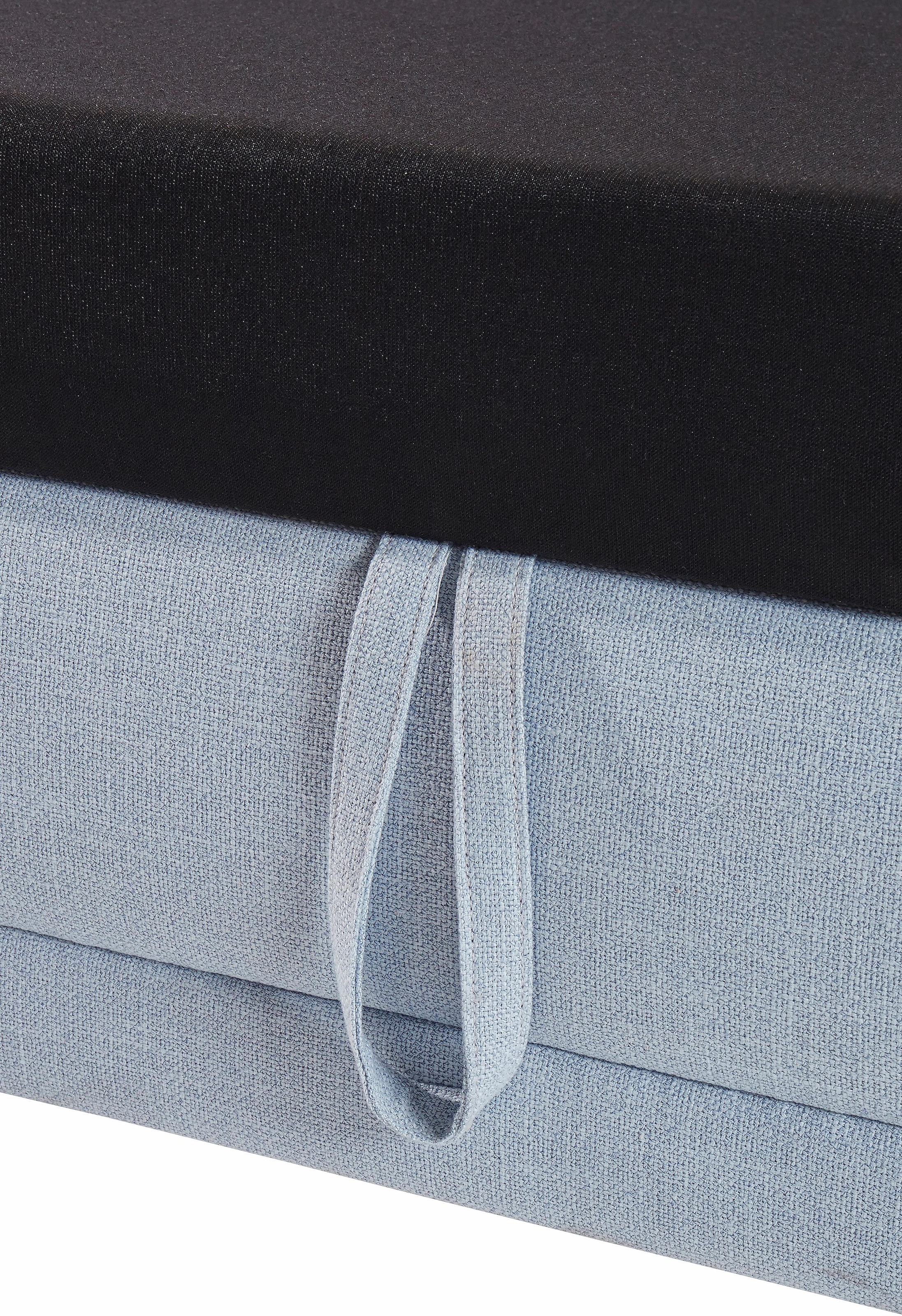 sit&more Ecksofa »Top Andiamo L-Form«, wahlweise mit Bettfunktion, inklusive Kopfteilverstellung