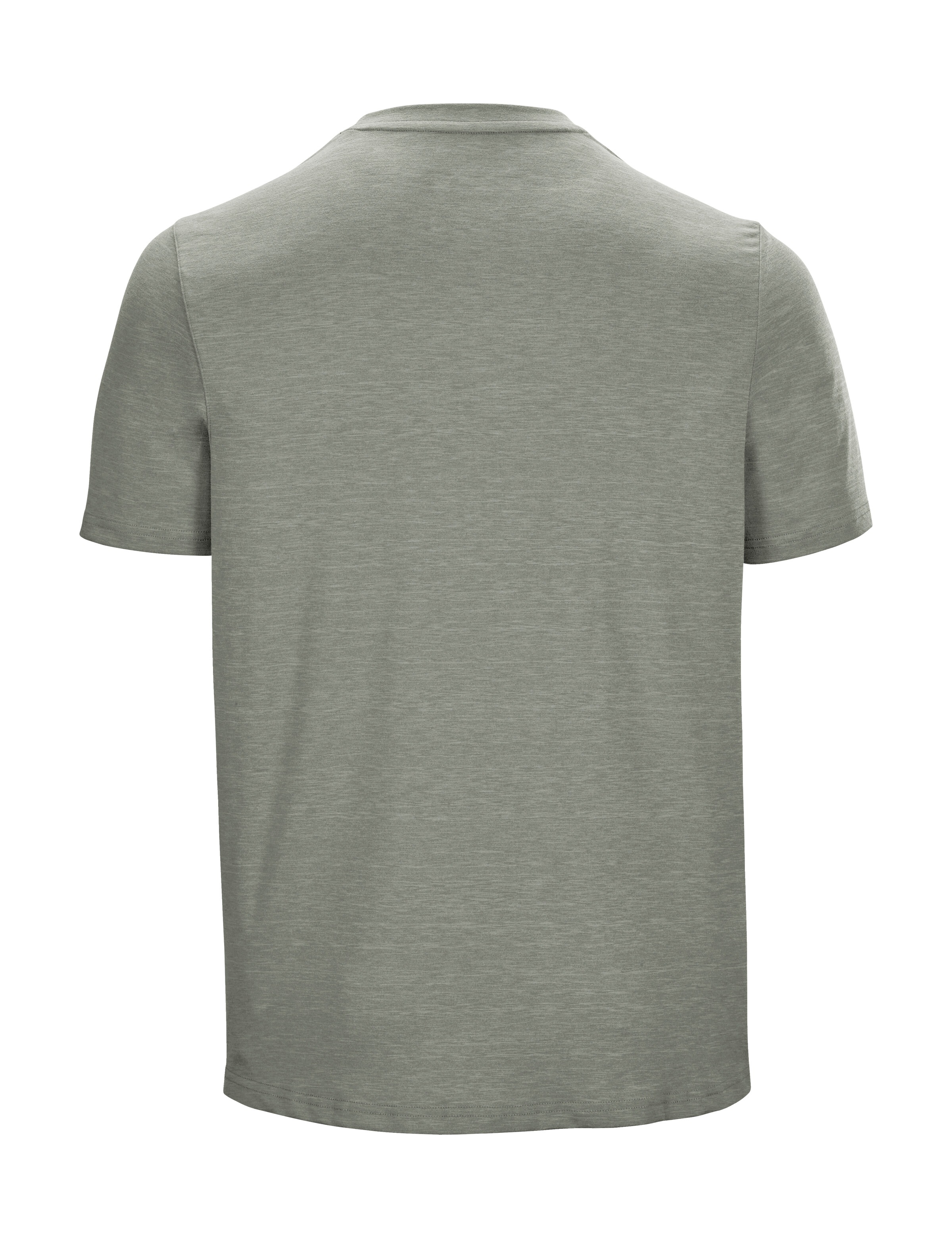 Killtec T-Shirt »Lilleo MN TSHRT C«, Schnelltrocknendes Herren T-Shirt mit Berg-Print und Melange-Optik
