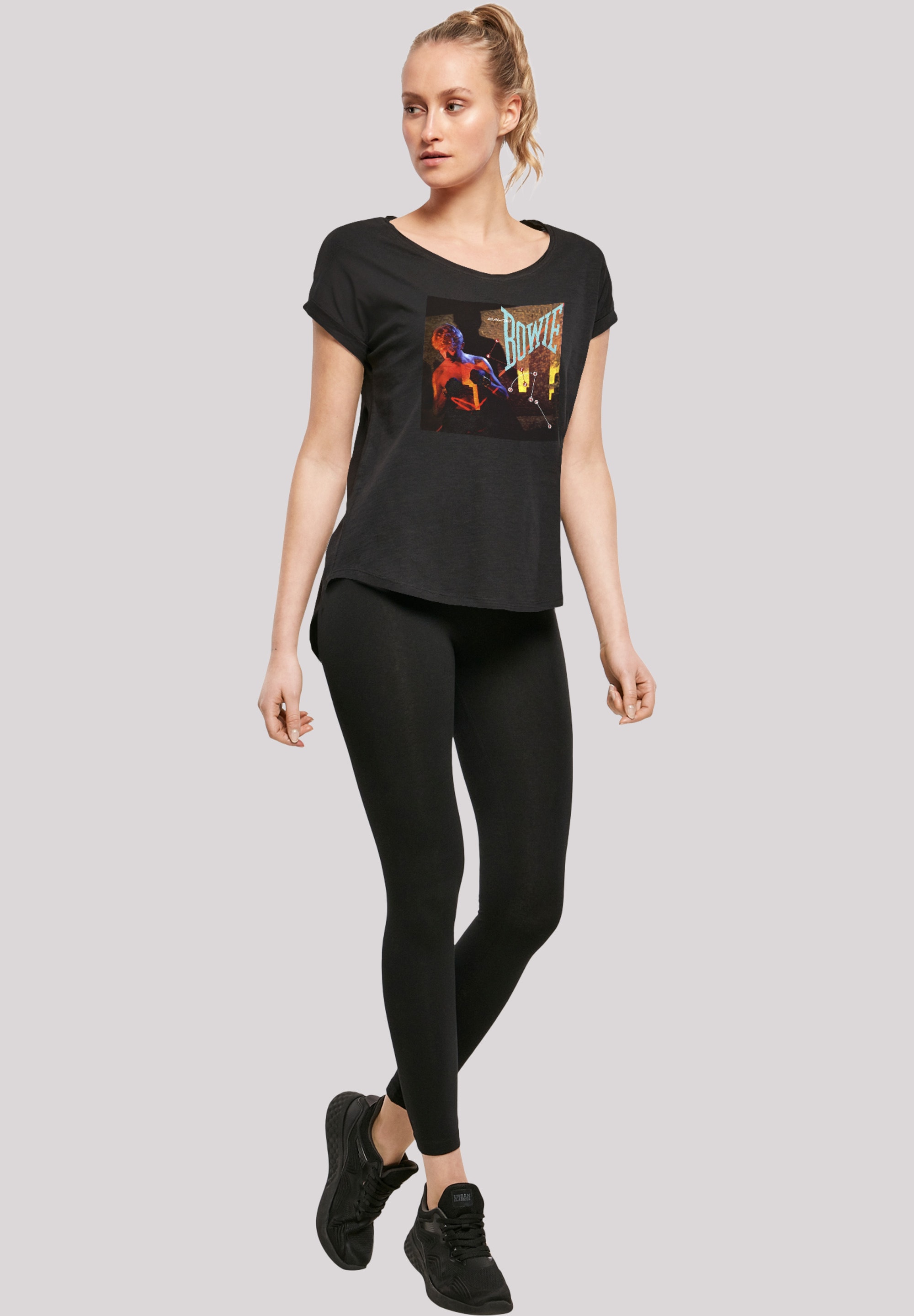 F4NT4STIC T-Shirt »David Bowie Let's Dance Album Cover'«, Print