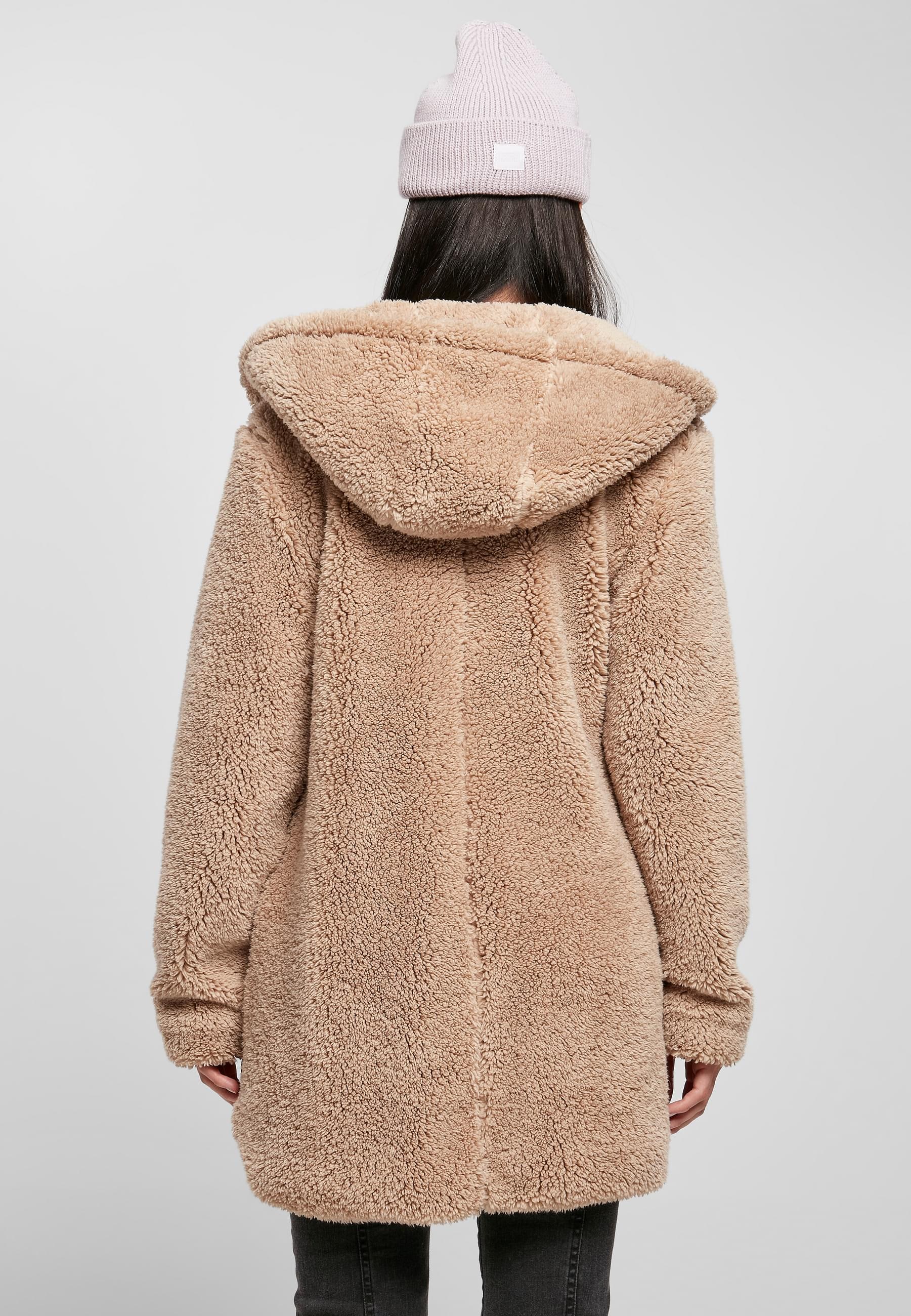 URBAN CLASSICS Allwetterjacke »Urban Classics Damen Ladies Sherpa Jacket«, (1 St.), mit Kapuze