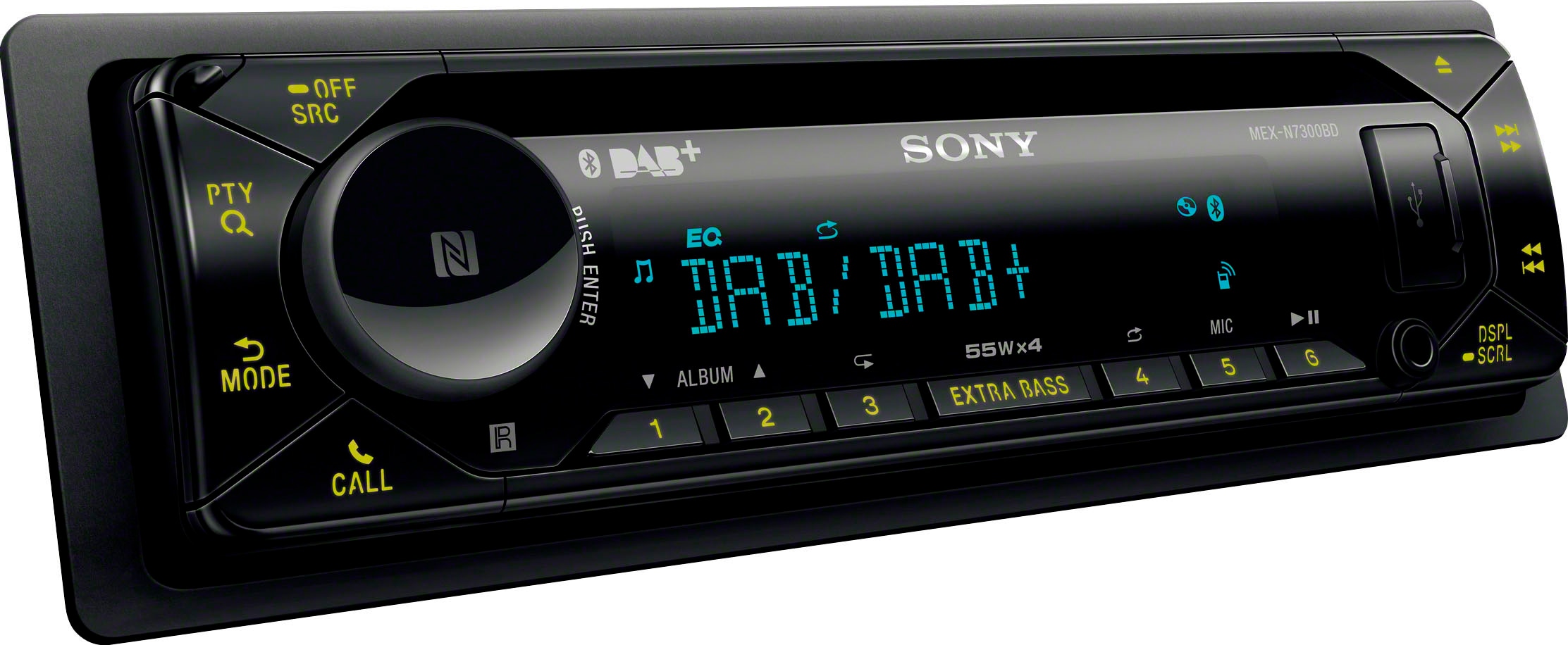 Sony Autoradio »MEXN7300KIT«, (Bluetooth Digitalradio (DAB+) 55 W)