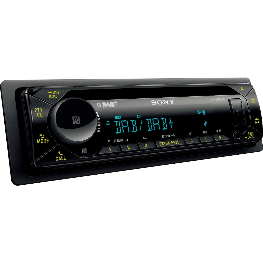 Sony Autoradio »MEXN7300KIT«, (Bluetooth Digitalradio (DAB+) 55 W)