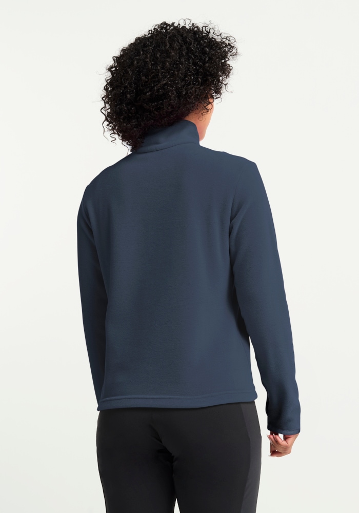 Jack Wolfskin Stehkragenpullover »TAUNUS 100 HZ W« Fleecepullover, Halfzip-Reißverschluss, Stehkragen