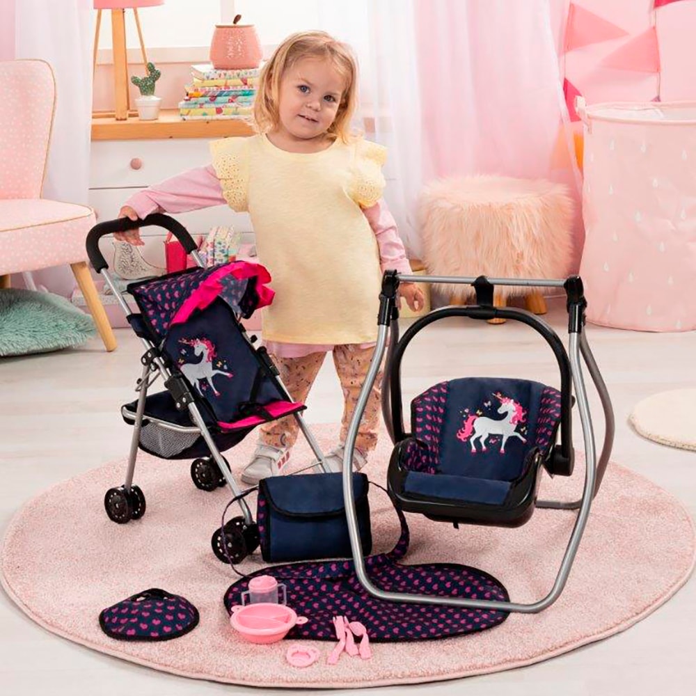 Bayer Puppenbuggy »Set mit Tasche«, (Set)