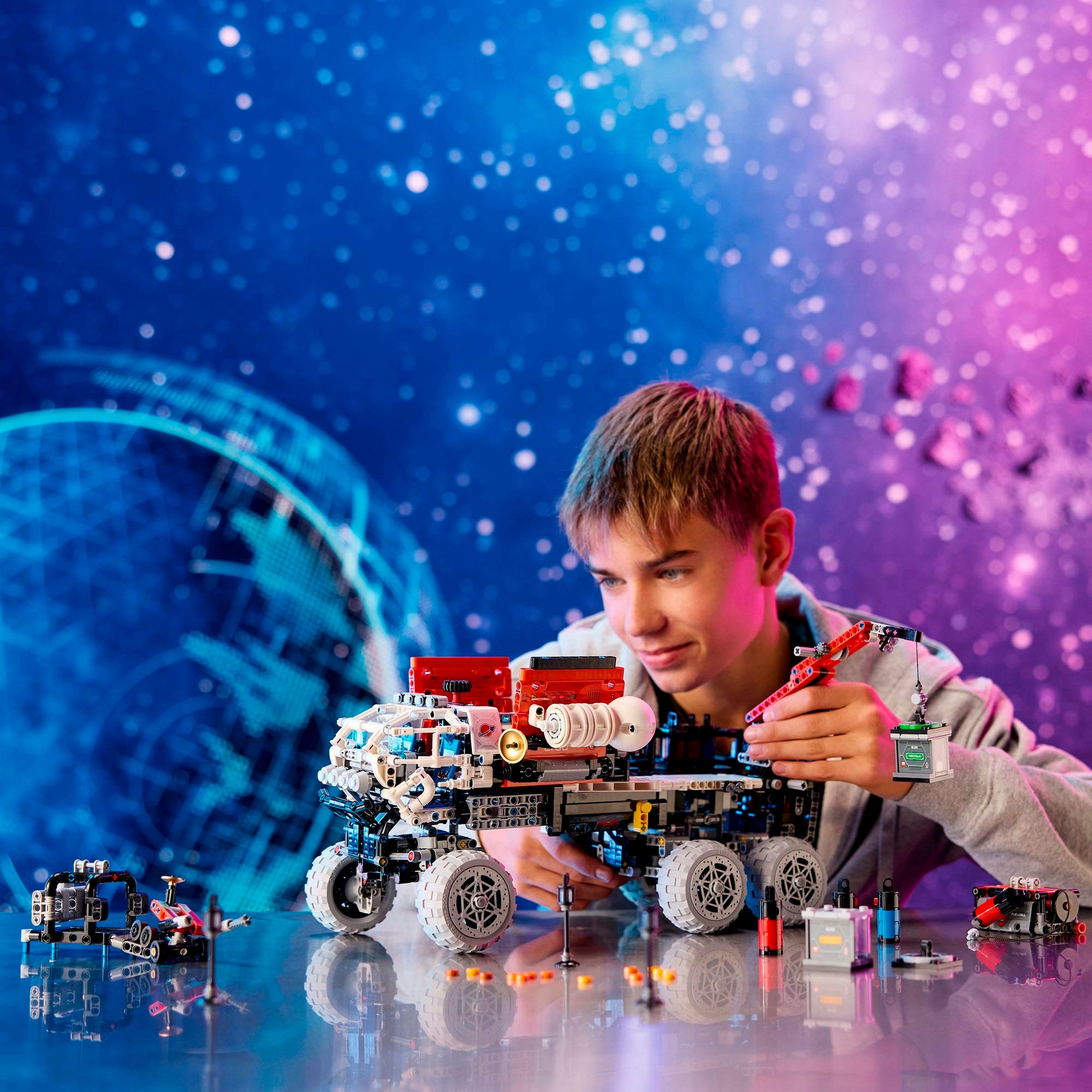 LEGO® Konstruktionsspielsteine »Mars Exploration Rover (42180), LEGO® Technic«, (1599 St.), Made in Europe