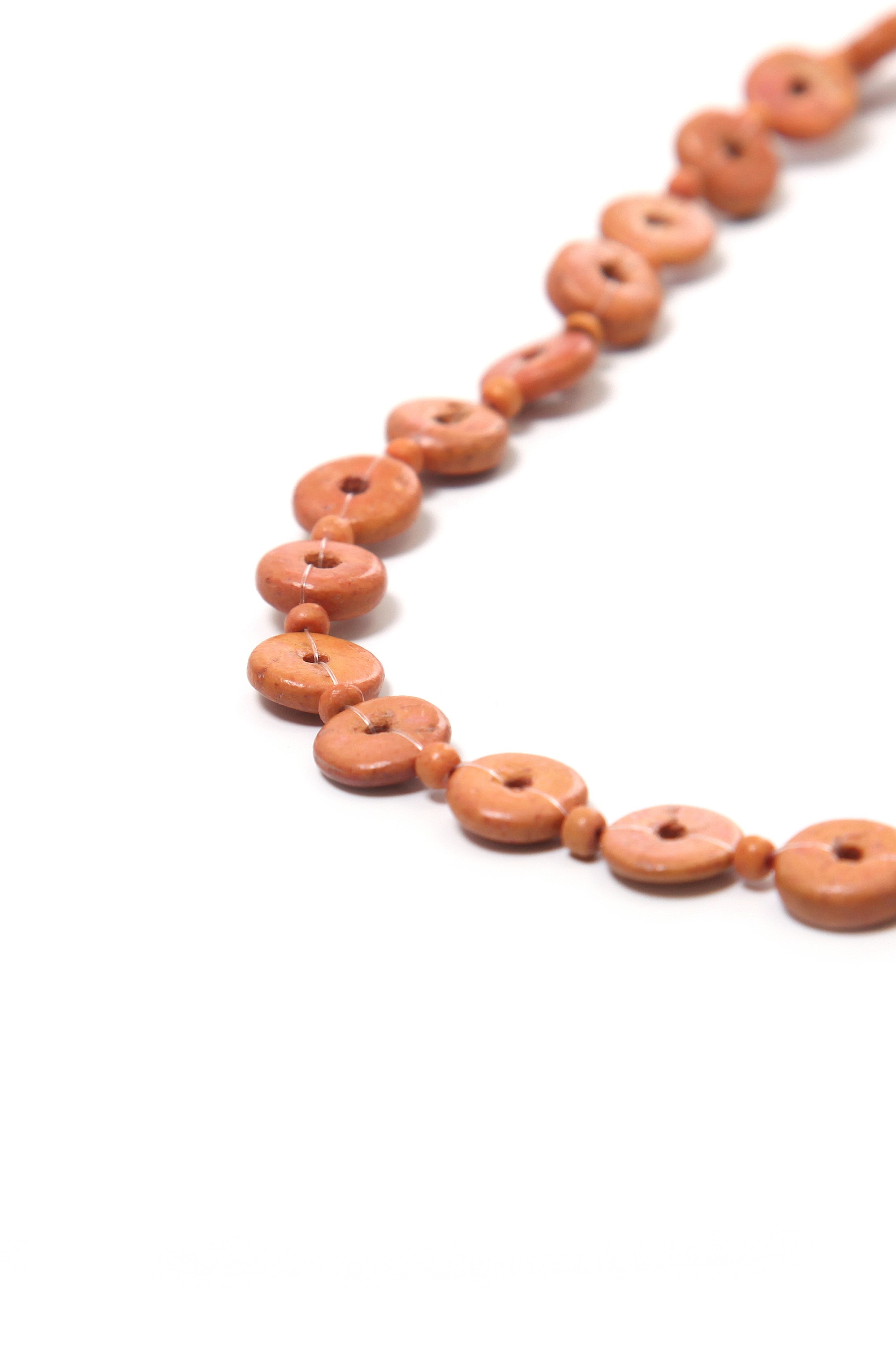 COLLEZIONE ALESSANDRO Lange Kette »Gesina«, mit vielen kleinen Holzperlen