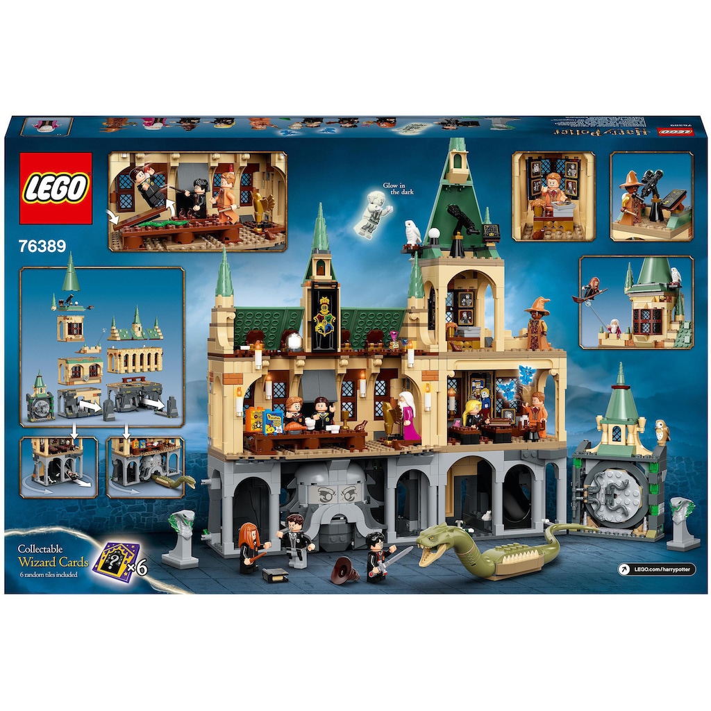 LEGO® Konstruktionsspielsteine »Hogwarts™ Kammer des Schreckens (76389), LEGO® Harry Potter™«, (1176 St.)