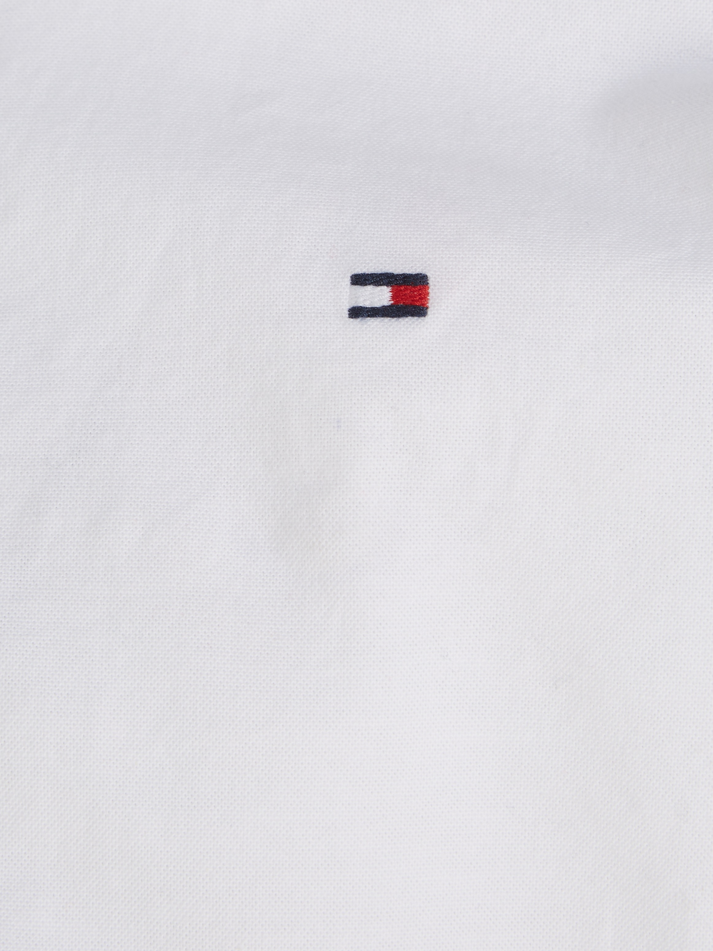 Tommy Hilfiger Langarmhemd »FLAG OXFORD SHIRT L/S«, mit Logostickerei  online bestellen | BAUR