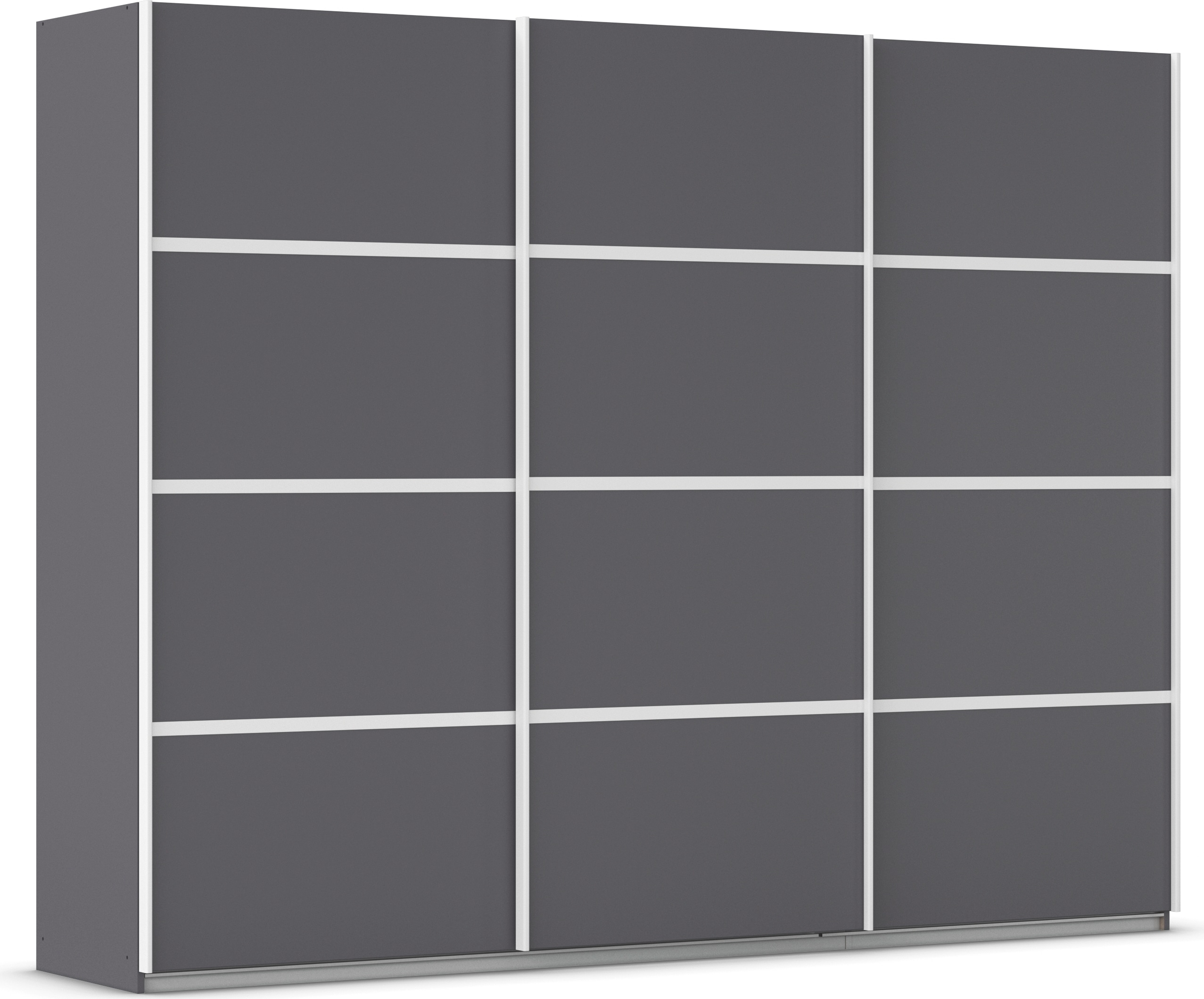 OTTO home Kleiderschrank "Mehrzweckschrank Aktenschrank Möbel Mietswohnung Schlafzimmer AVOLA" 3 verschiedene Ausstattungen BASIC/CLASSIC/PREMIUM (inkl. SOFT-CLOSE), mit eleganten Zierleisten in Chrom, Schwarz oder Weiß MADE IN GERMANY