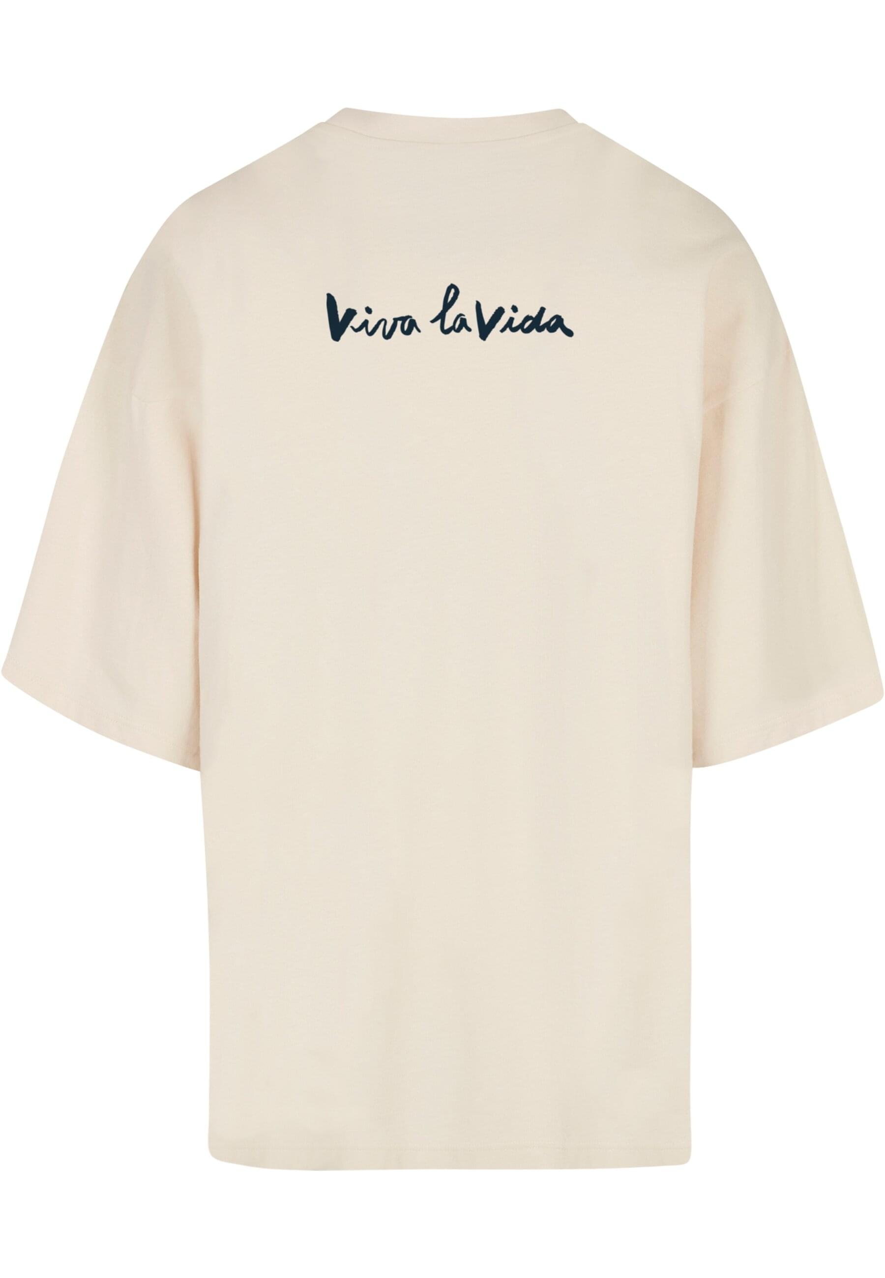 Merchcode T-Shirt »Merchcode Herren Frida Kahlo - Viva la vida 2 Huge Tee«, (1 tlg.)
