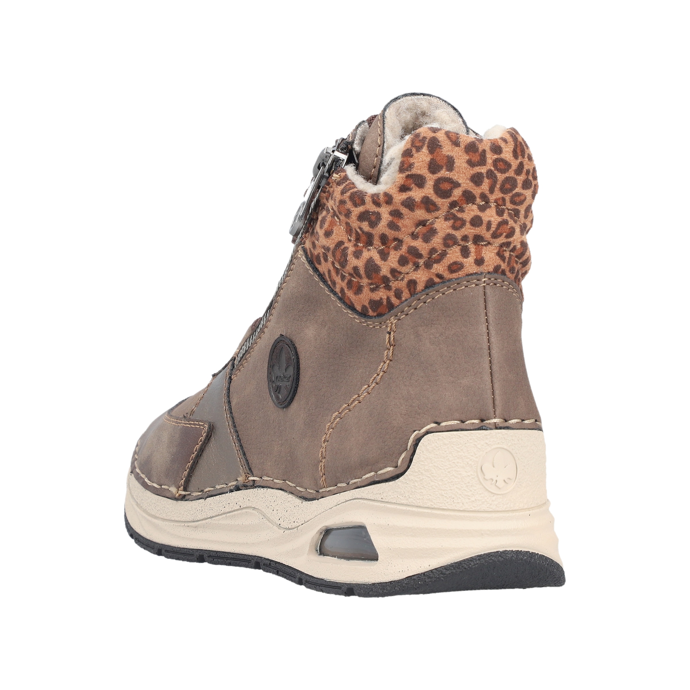 Rieker Winterboots  Schnürboots, Schnürstiefelette, High-Top-Sneaker mit Reißverschluss