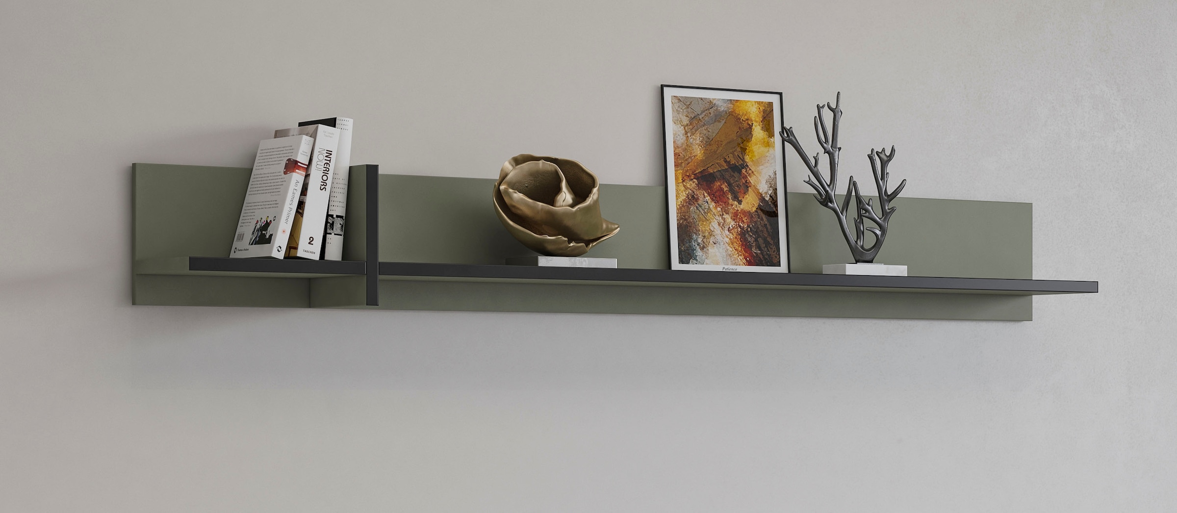 OTTO home Wandboard "Cross,Breite 180 cm, moderne Wandregal" Hängeregal mit günstig online kaufen