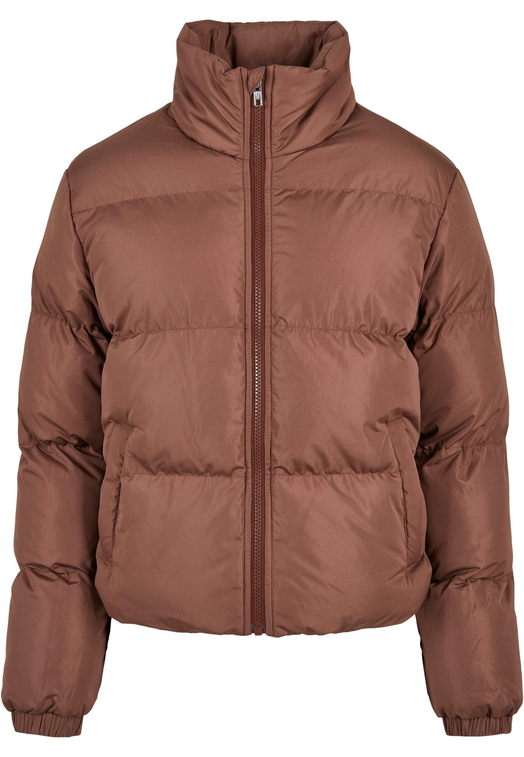 URBAN CLASSICS Winterjacke "Urban Classics Damen Ladies Short Peached Puffe günstig online kaufen