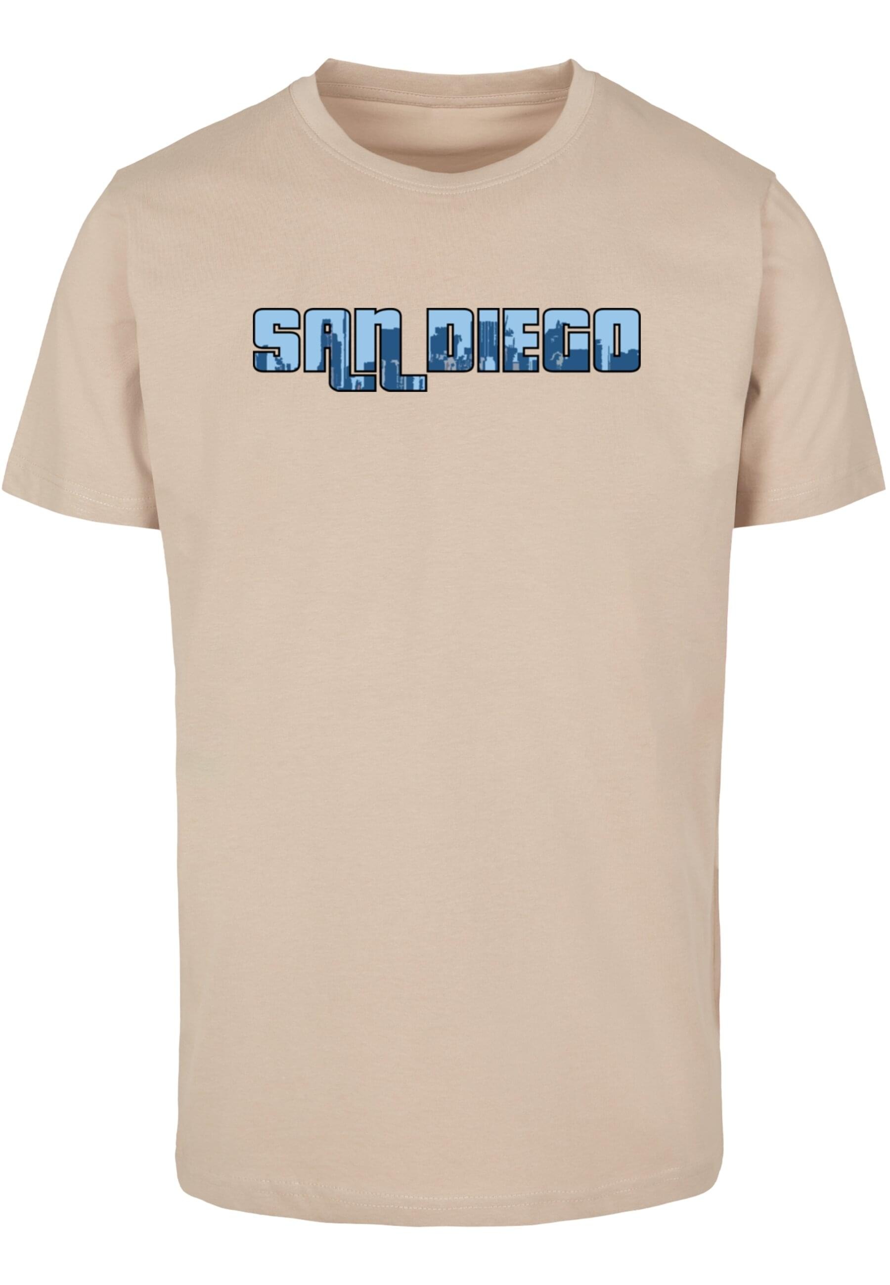 Merchcode T-Shirt »Merchcode Herren Grand San Diego Skyline T-Shirt Round Neck«, (1 tlg.)