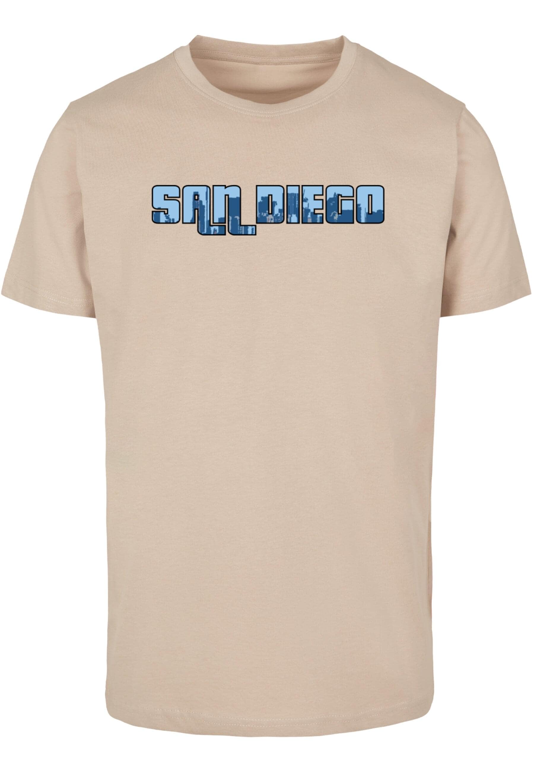 Merchcode T-Shirt "Merchcode Herren Grand San Diego Skyline T-Shirt Round N günstig online kaufen