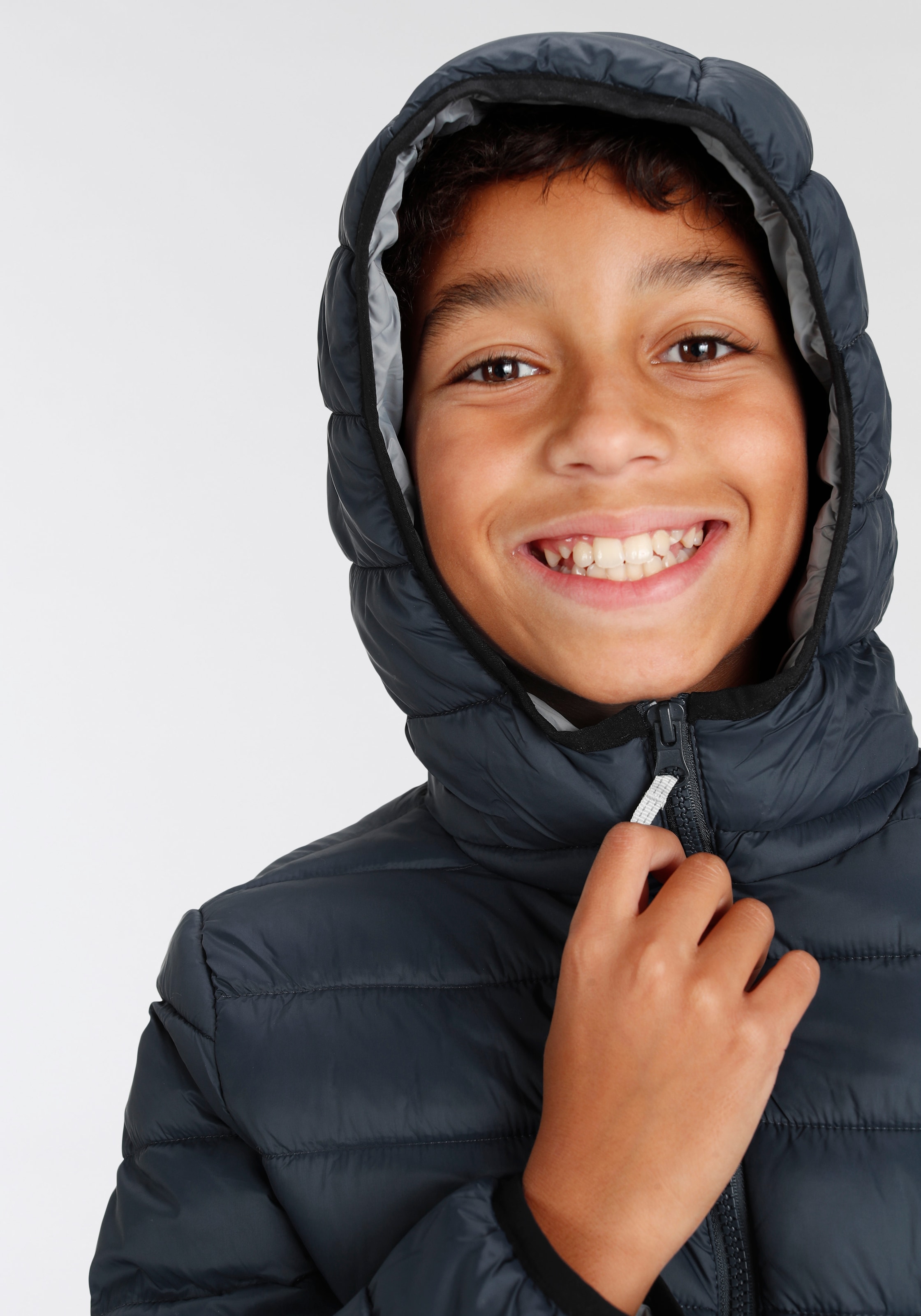 CMP Steppjacke »für Kinder«, mit Kapuze