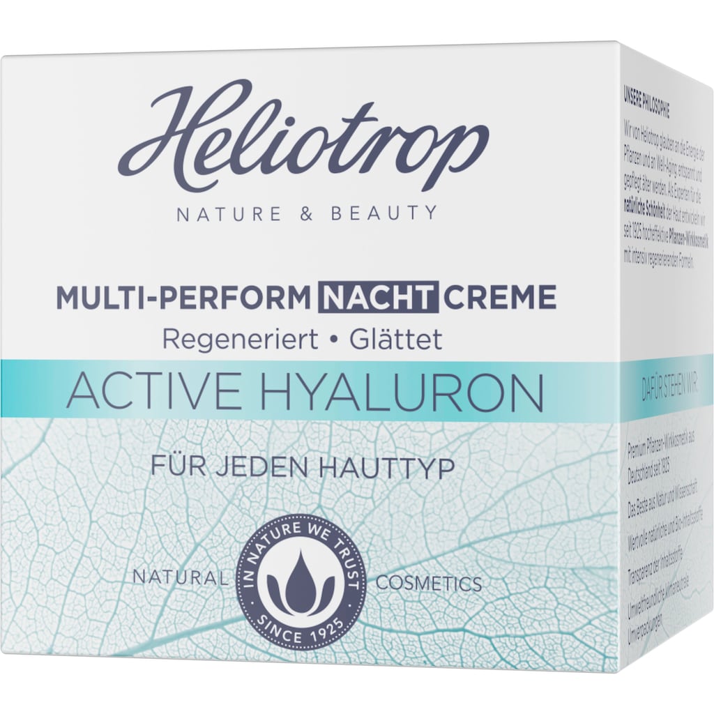 HELIOTROP Nachtcreme »Active Hyaluron«