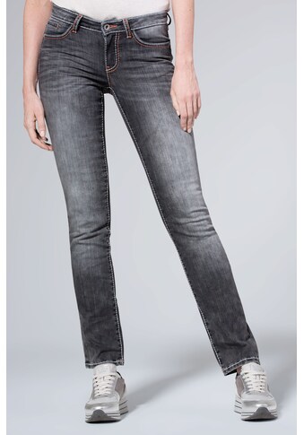SOCCX Regular-fit-Jeans, mit Used-Waschung kaufen