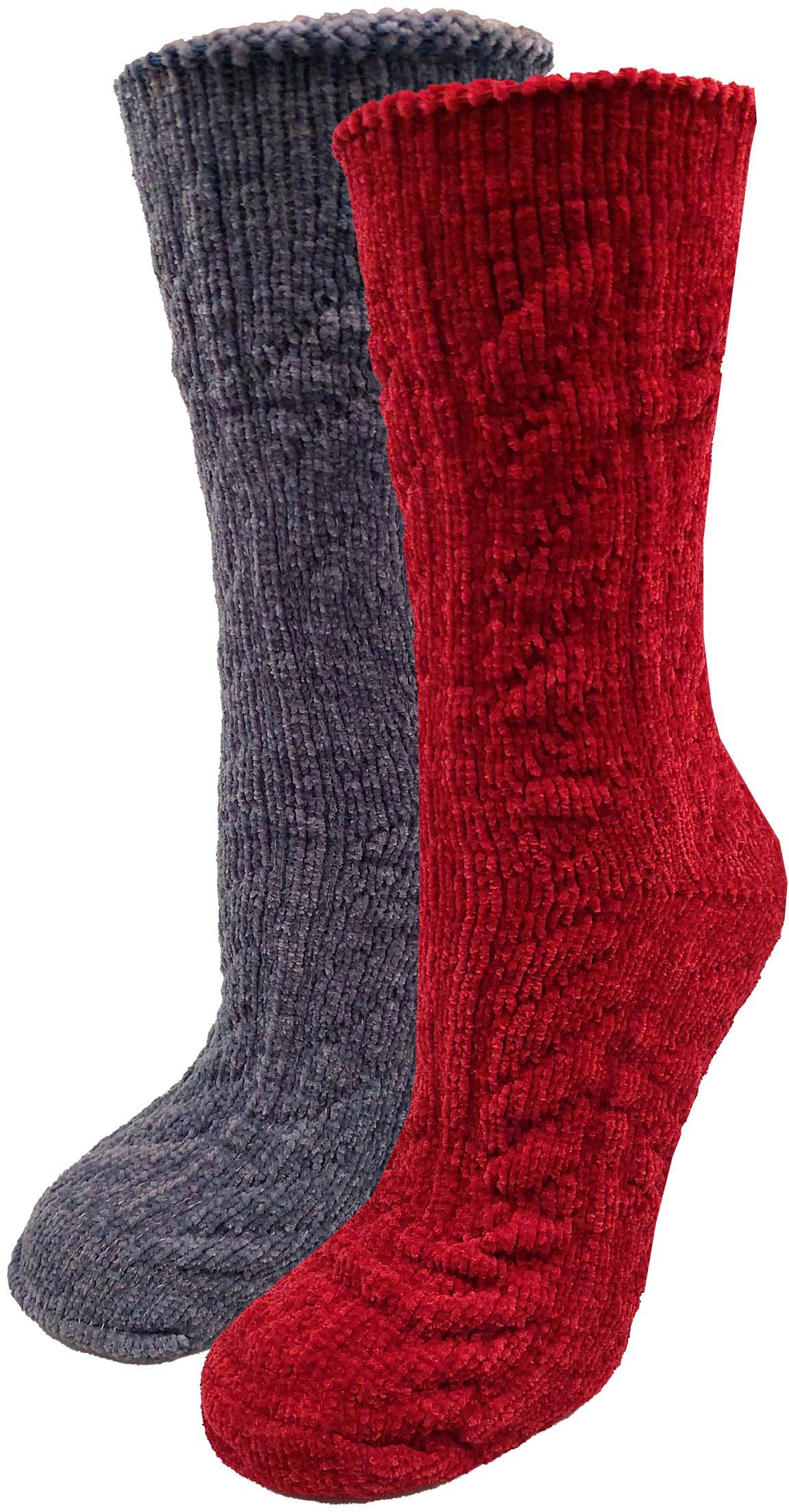 Capelli New York Kuschelsocken, (Set, 2er-Pack), mit Zopfmuster