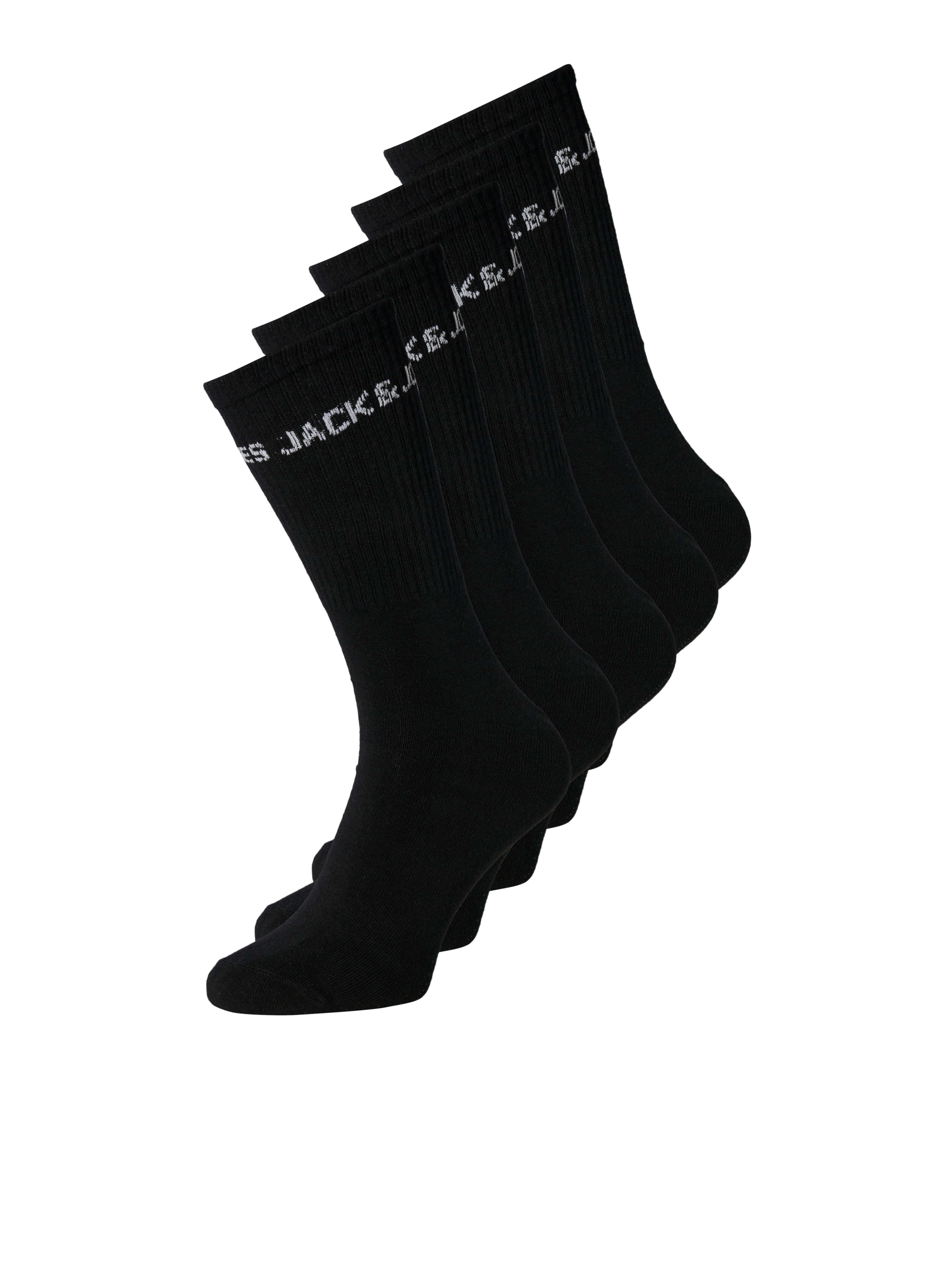 Jack & Jones PlusSize Tennissocken "JACBASIC LOGO TENNIS SOCK 5 PAC PLS NOOS" Packung, 5 Paar tlg.