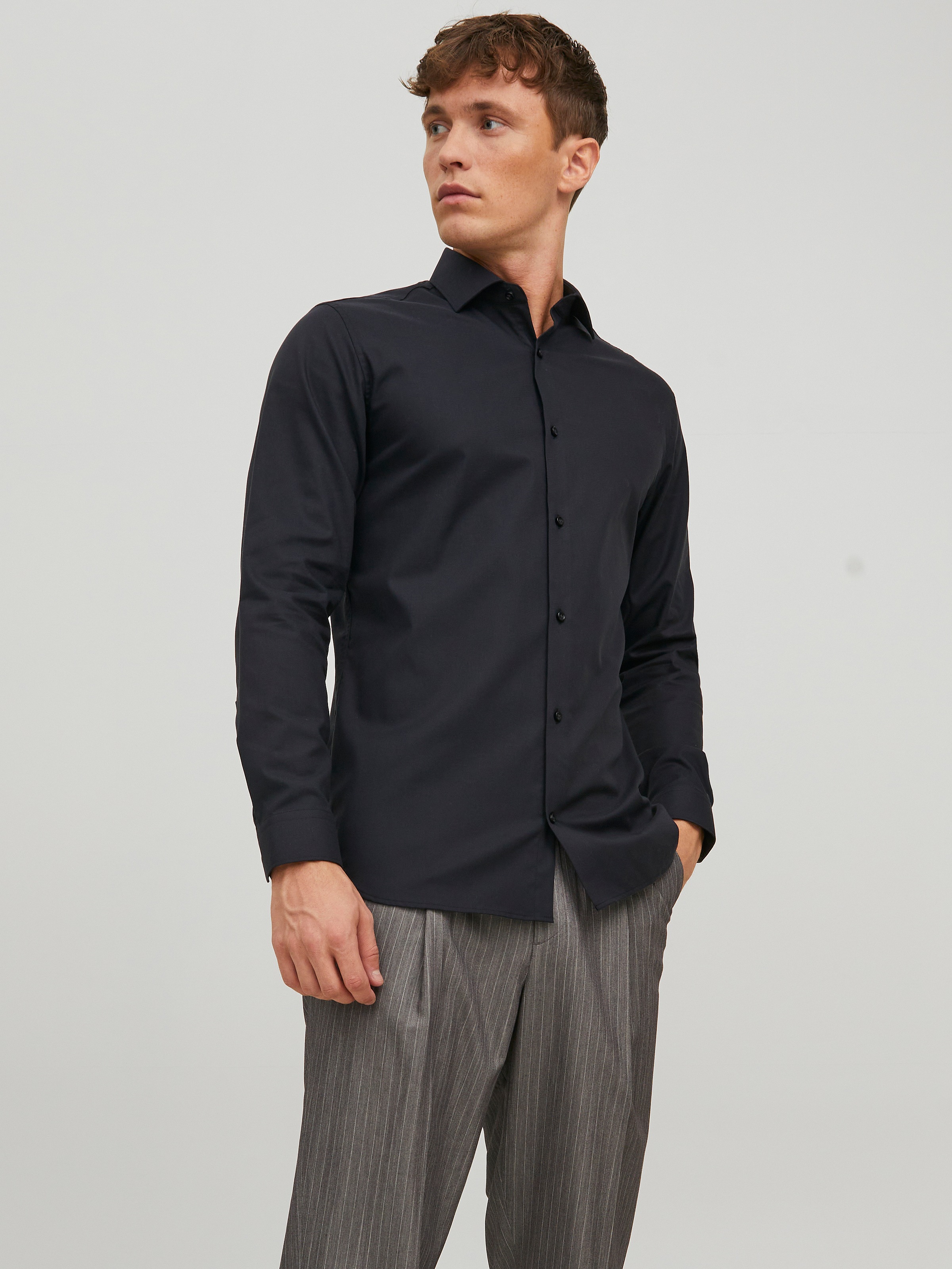 Jack & Jones "JPRBLAPARKER Slim Fit Hemd, atmungsaktiv, ideal für den Alltag" Baumwolle, slim fit