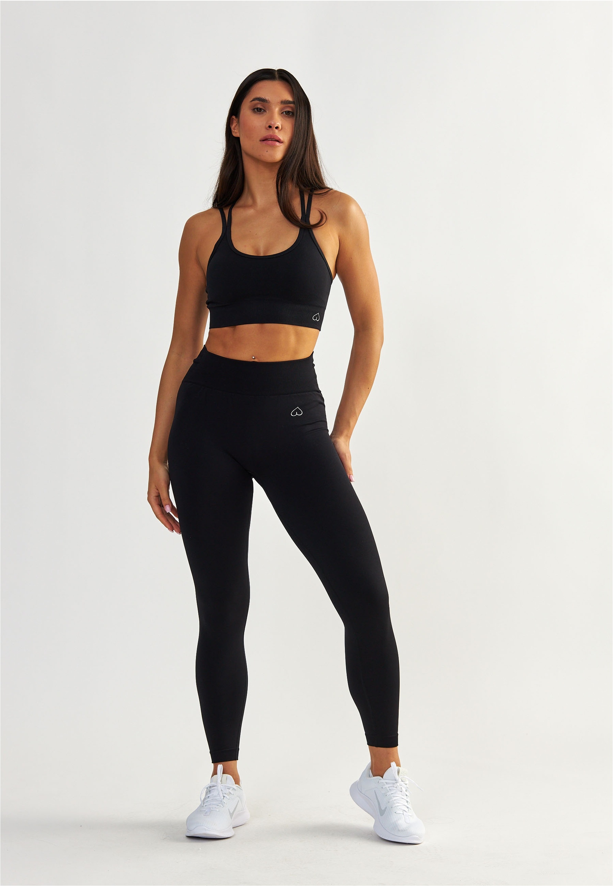 BeShaped Trainingstights "Sportschool koningin" mit hohem Bund günstig online kaufen
