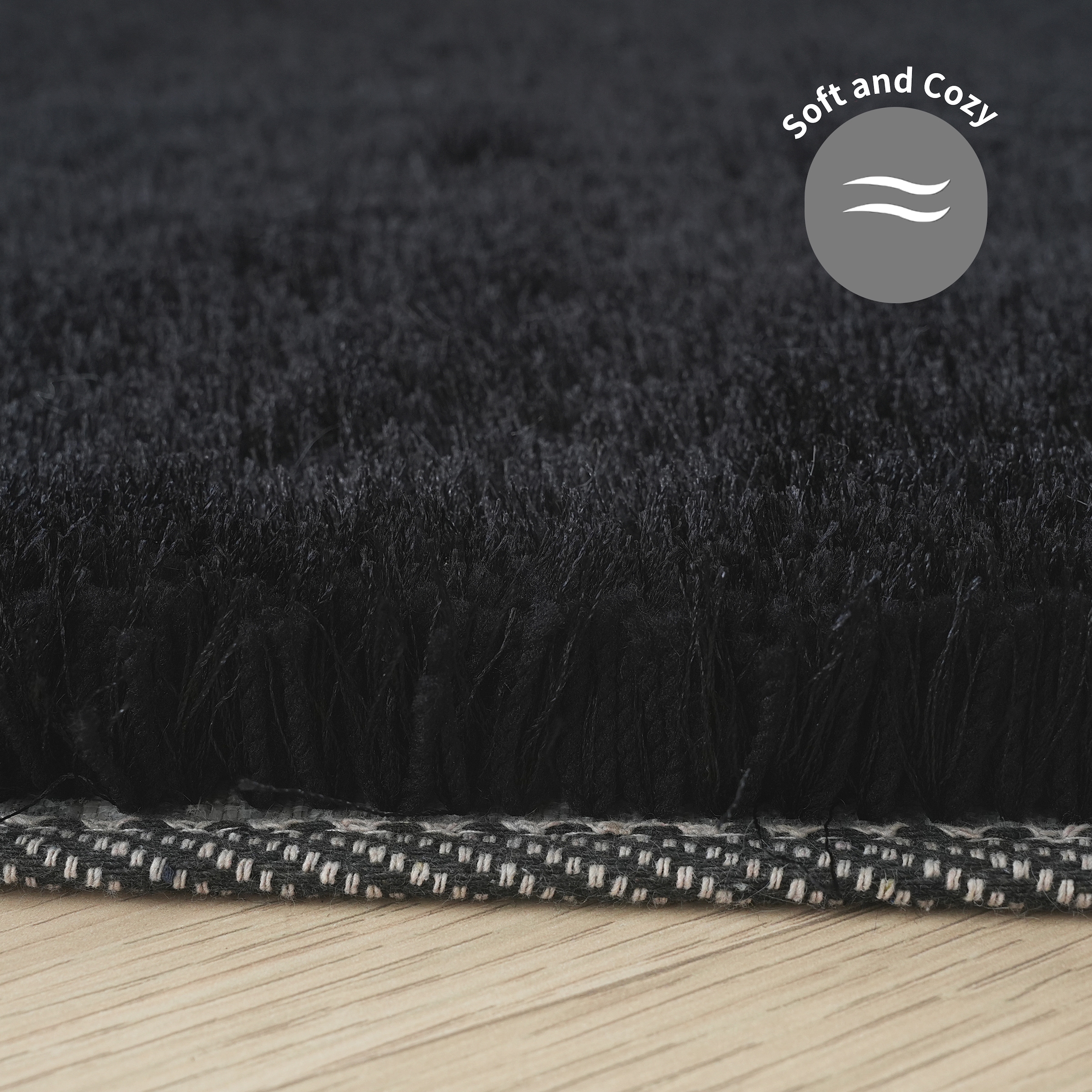 Bruno Banani Hochflor-Läufer »Dana Teppich, Kundenliebling«, rechteckig, 30 mm Höhe, Brücke, uni, weich, Mikrofaser, Diele, Flur, Wohnzimmer, Schlafzimmer