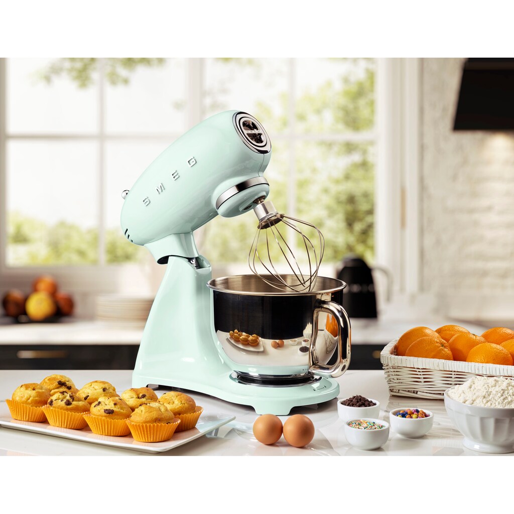 Smeg Küchenmaschine »SMF03PGEU Pastellgrün«