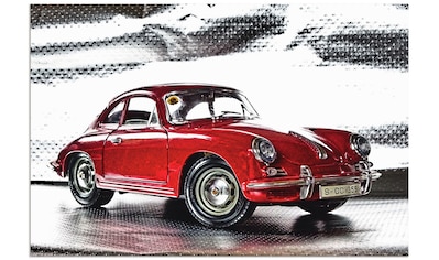 Wandbild »Klassiker - Der Porsche 356«, Auto, (1 St.), als Alubild, Outdoorbild,...