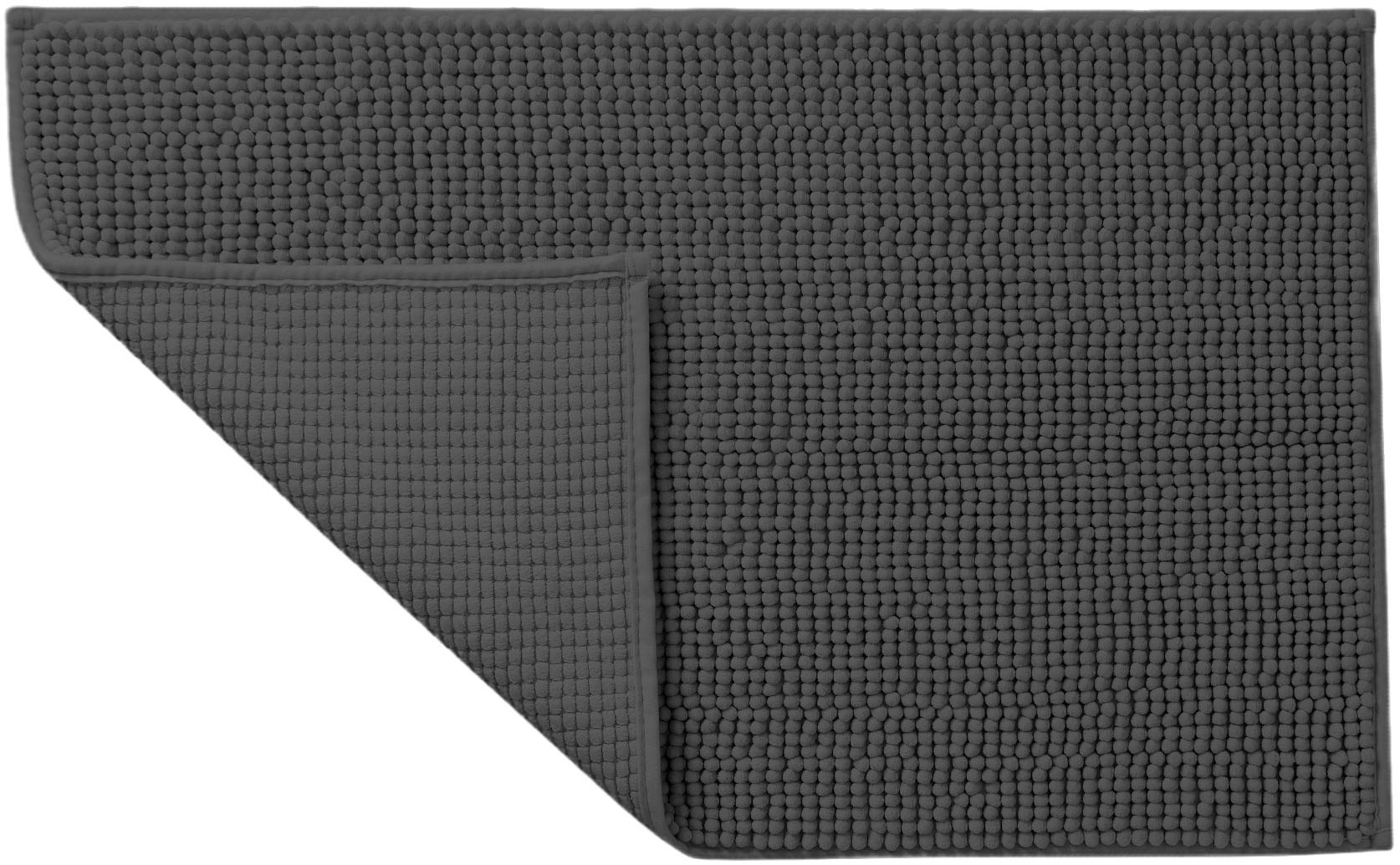 my home Badematte "Vanessa Chenille, Badvorleger, Badezimmer Teppich, Dusch günstig online kaufen