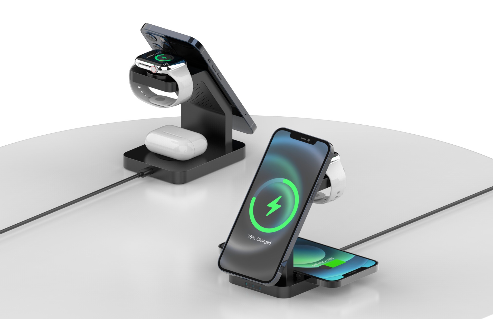 Vinnic Wireless Charger »ONTAKE 3-in-1 Magnetic Wireless Charging Dock«
