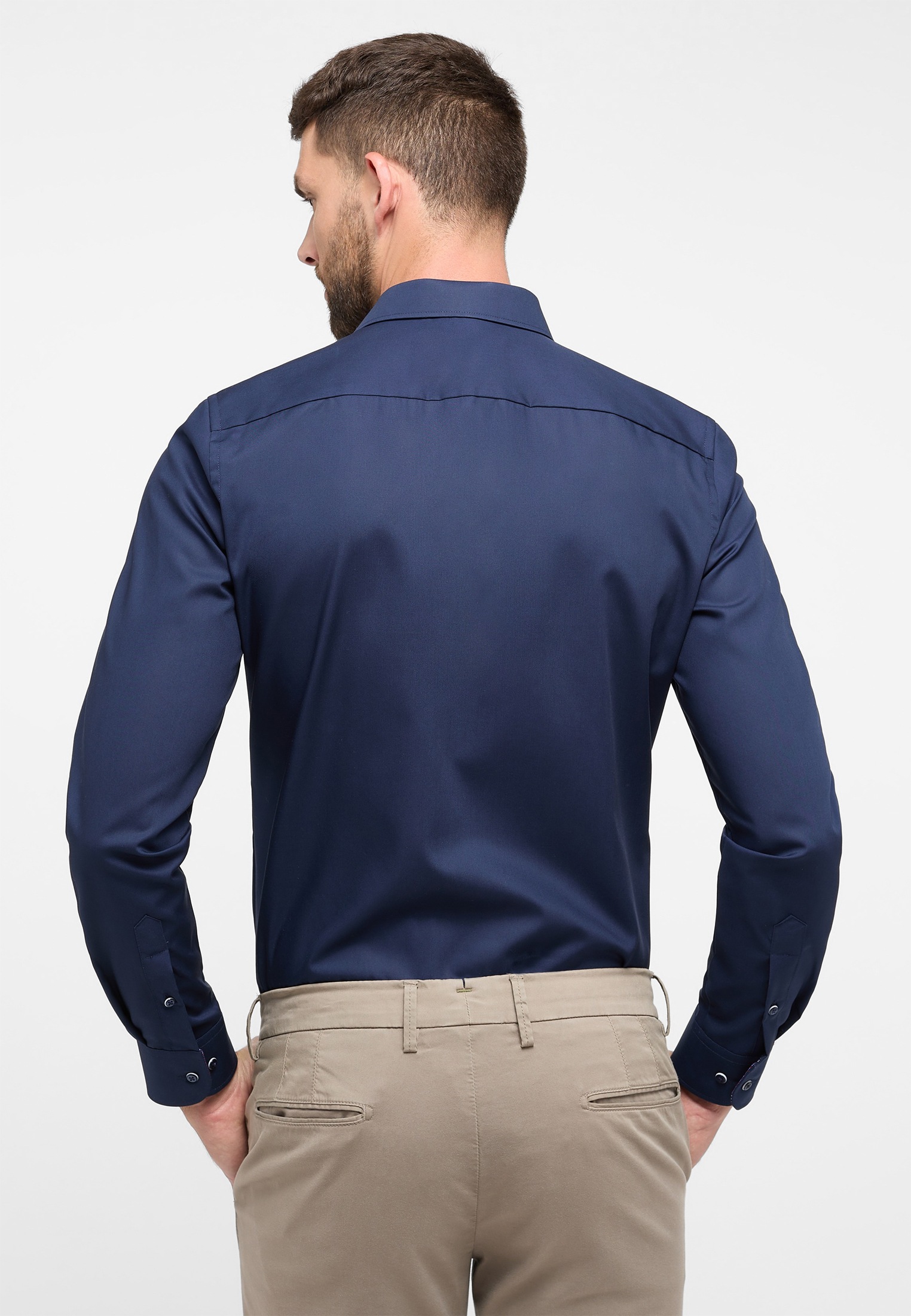 Eterna Langarmhemd "SLIM FIT" NON IRON (bügelfrei) günstig online kaufen