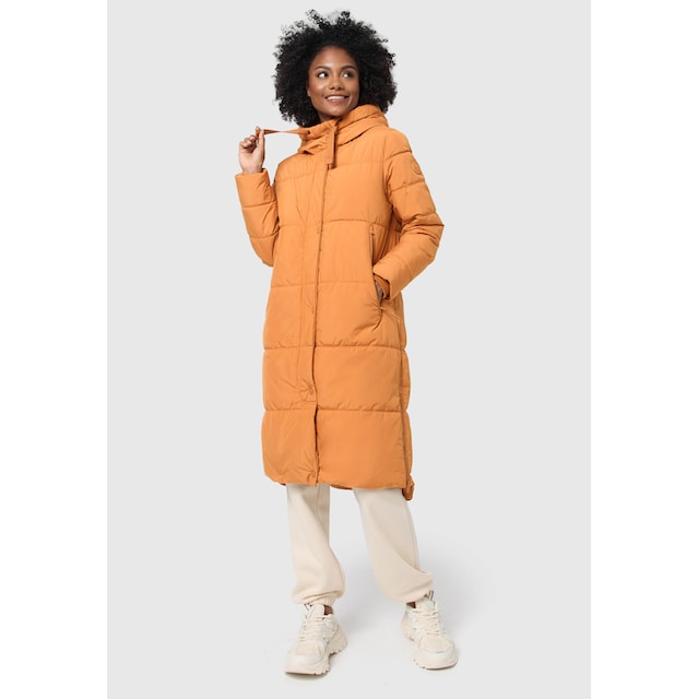 Winter »Soranaa«, kaufen Mantel Winterjacke langer mit BAUR Marikoo Kapuze | für
