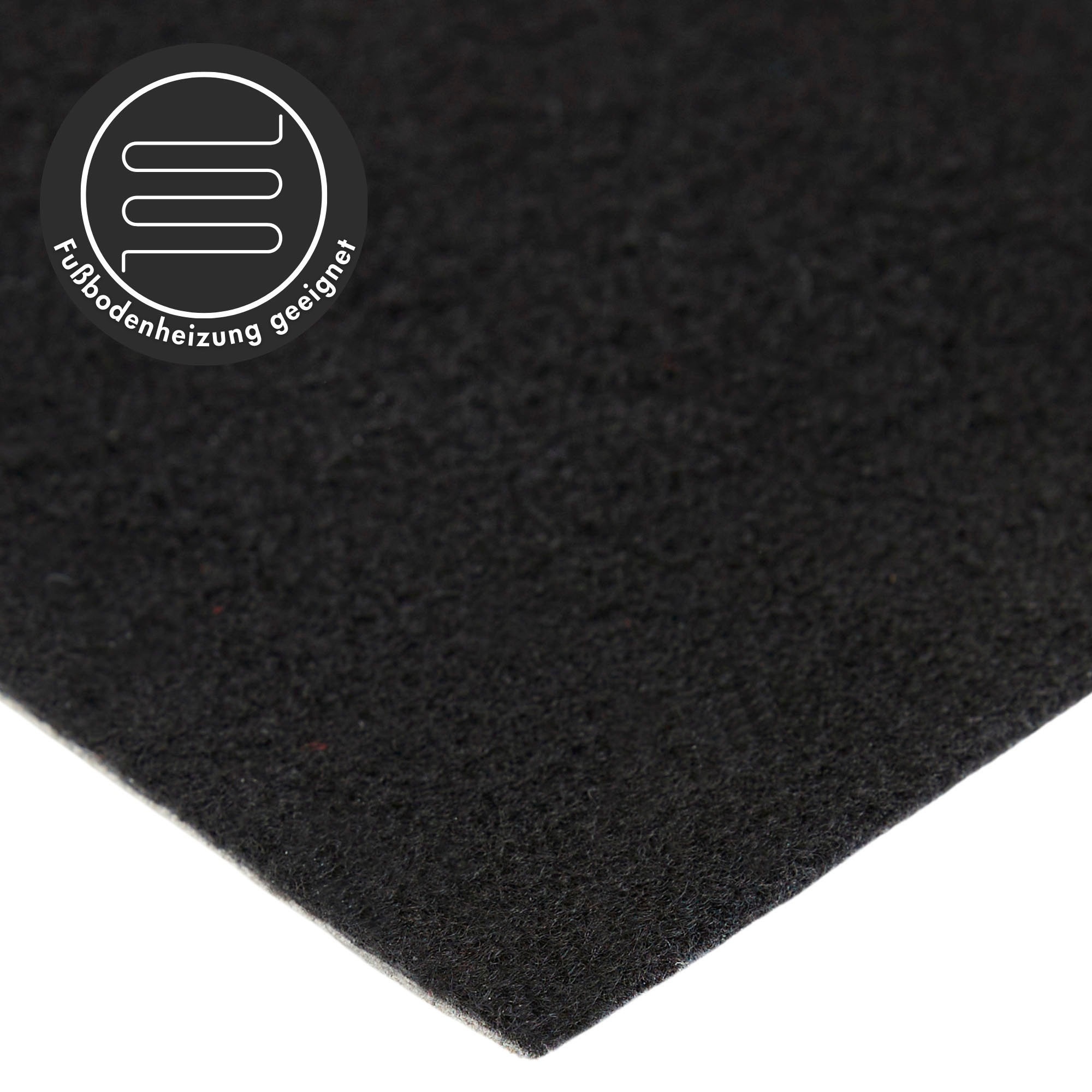 Andiamo Teppichboden »Sina, Velours, Made in Belgium«, rechteckig, 6 mm Höhe, Uni Farben, Breite 400 cm, strapazierfähig, pflegeleicht, Wohnzimmer