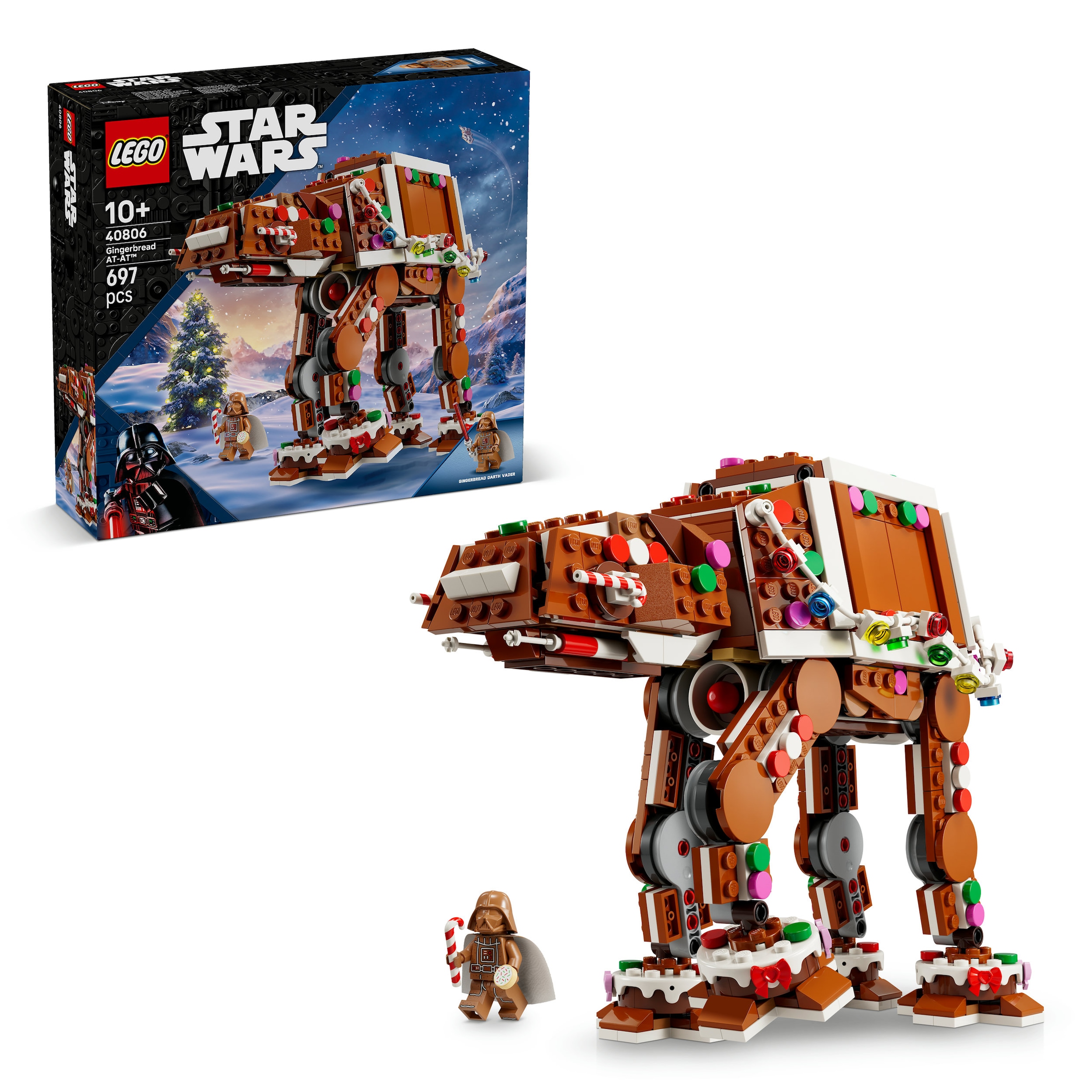 LEGO® Konstruktionsspielsteine »Lebkuchen AT-AT™ (40806), LEGO Star Wars™« Made in Europe