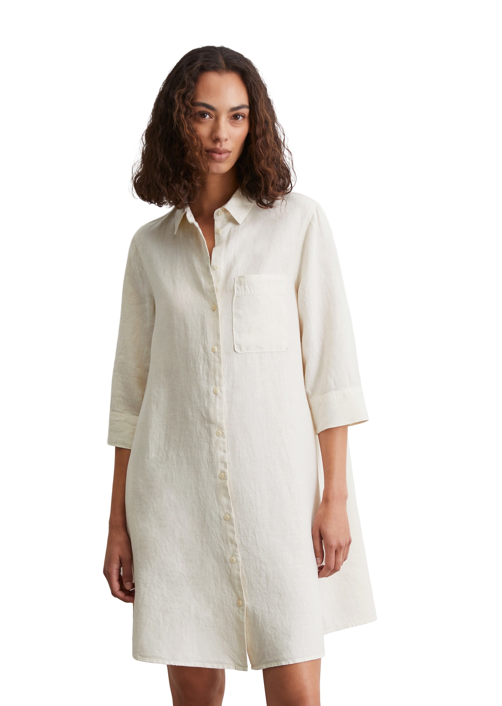 Marc OPolo Midikleid "in A-Linie geschnitten" günstig online kaufen