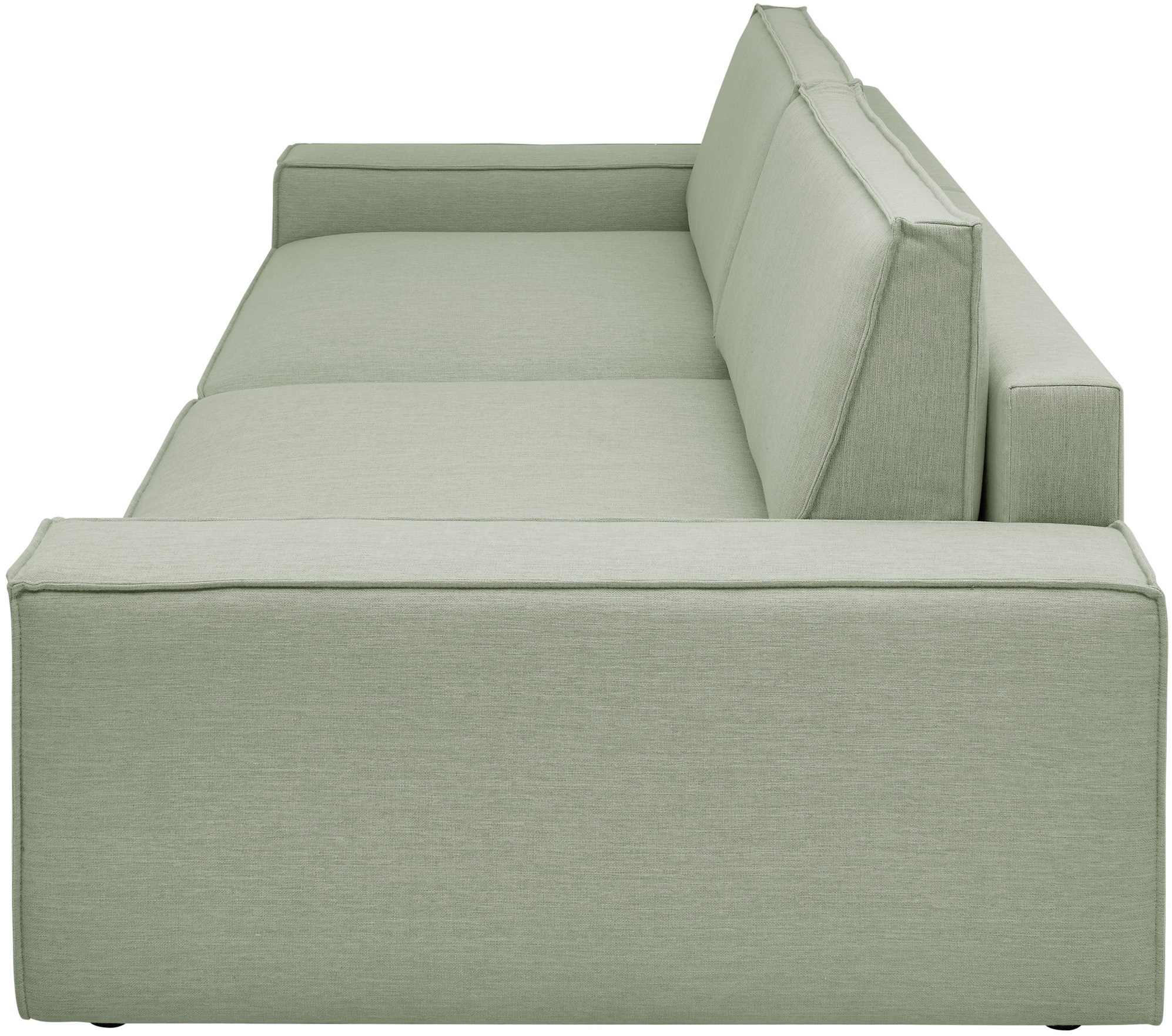 Home affaire Big-Sofa »NEU: SHERWOOD XXL, Big-Sofa (316cm), extra tiefe Sitzfläche 95 cm«, bequemer Sitzkomfort, Cord u. Leinenoptik, Kedernaht