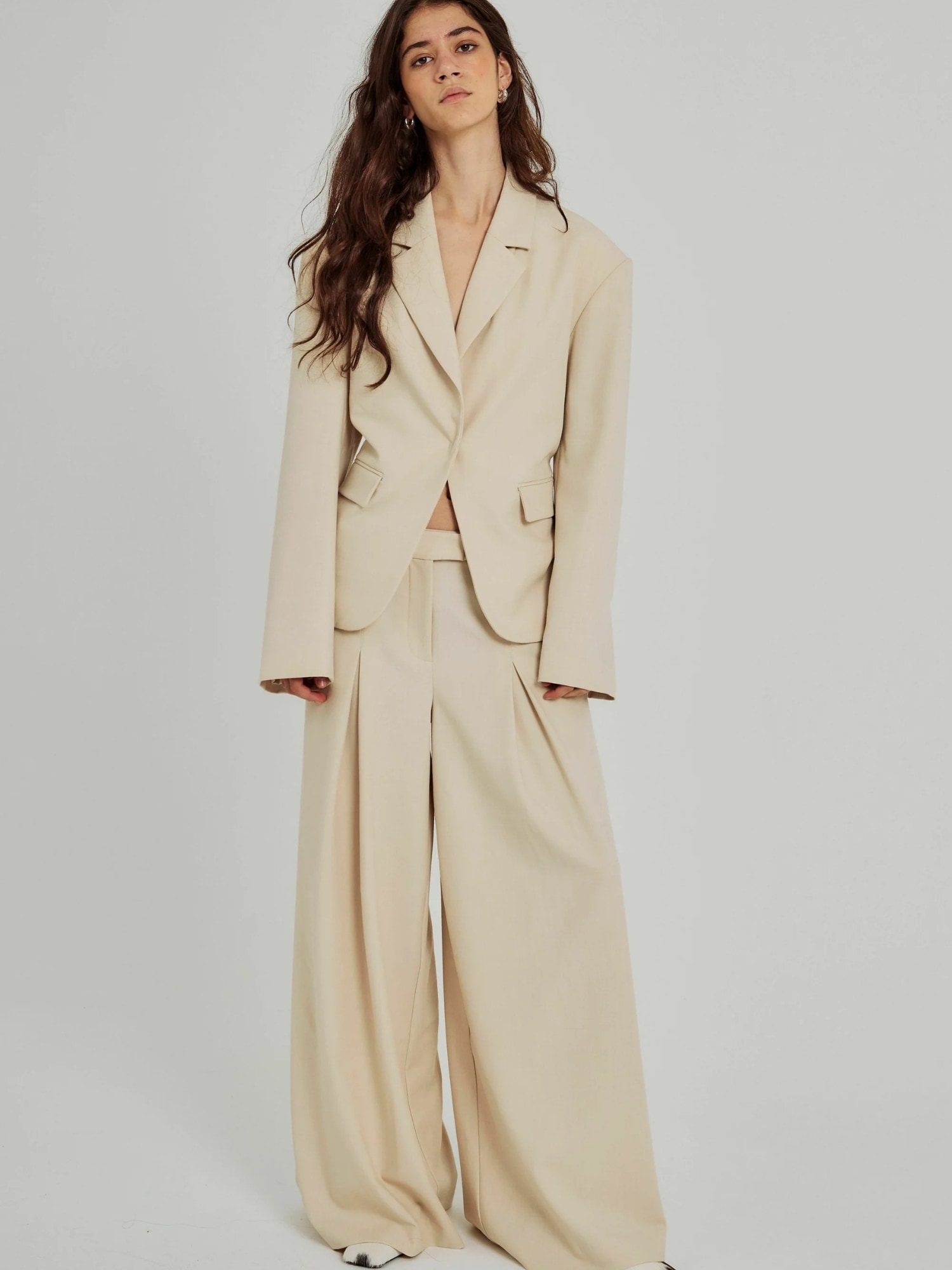 NORR Palazzohose »NORR trousers Kamin«