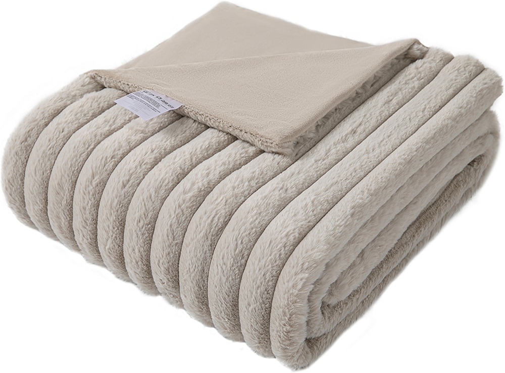 OTTO home Wohndecke "Milara Premium" hochwertige, flauschige Wohndecke, Tagesdecke, Premium 350g/m²