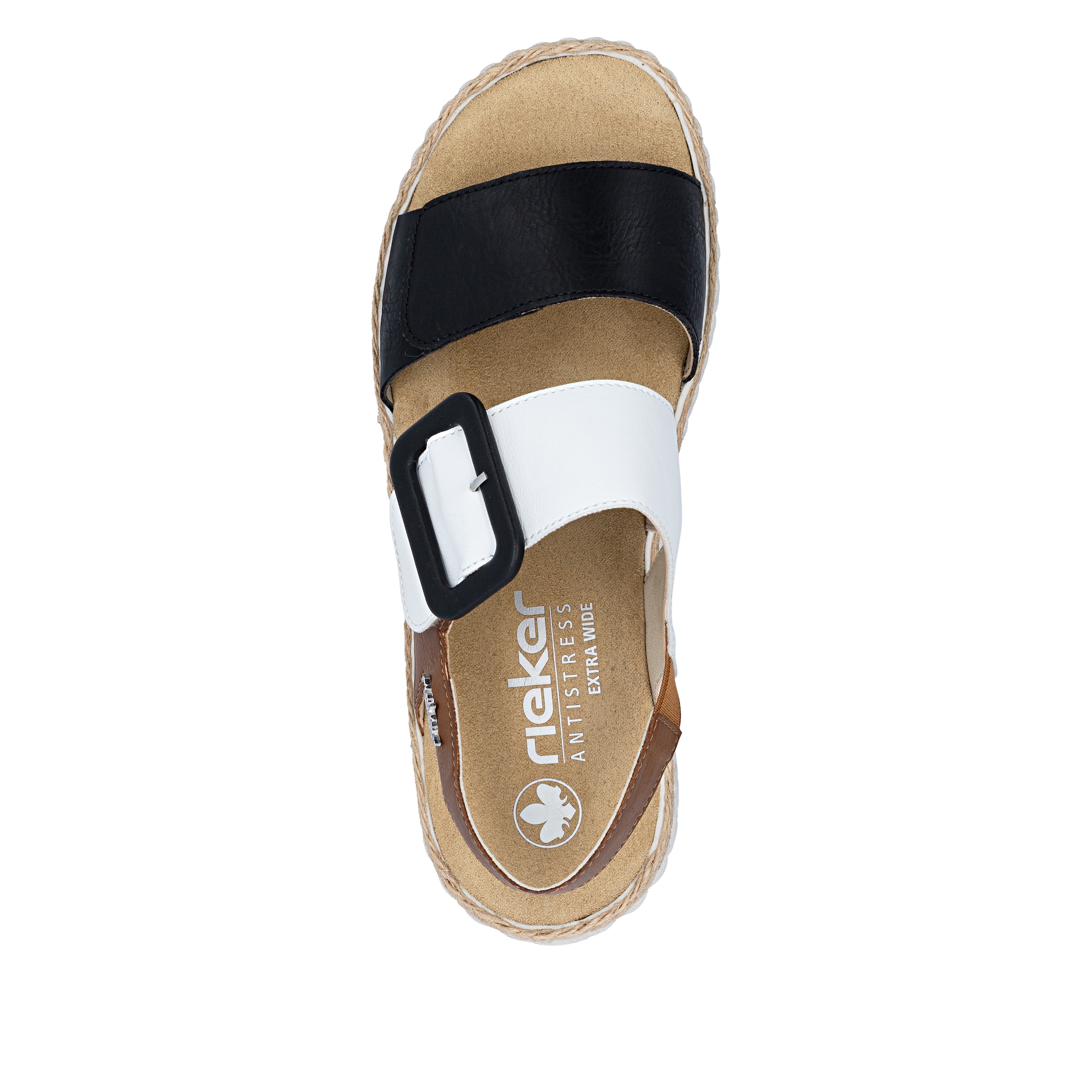 Rieker Plateausandale  Sommerschuh, Sandalette, Keilabsatz, in bequemer Form
