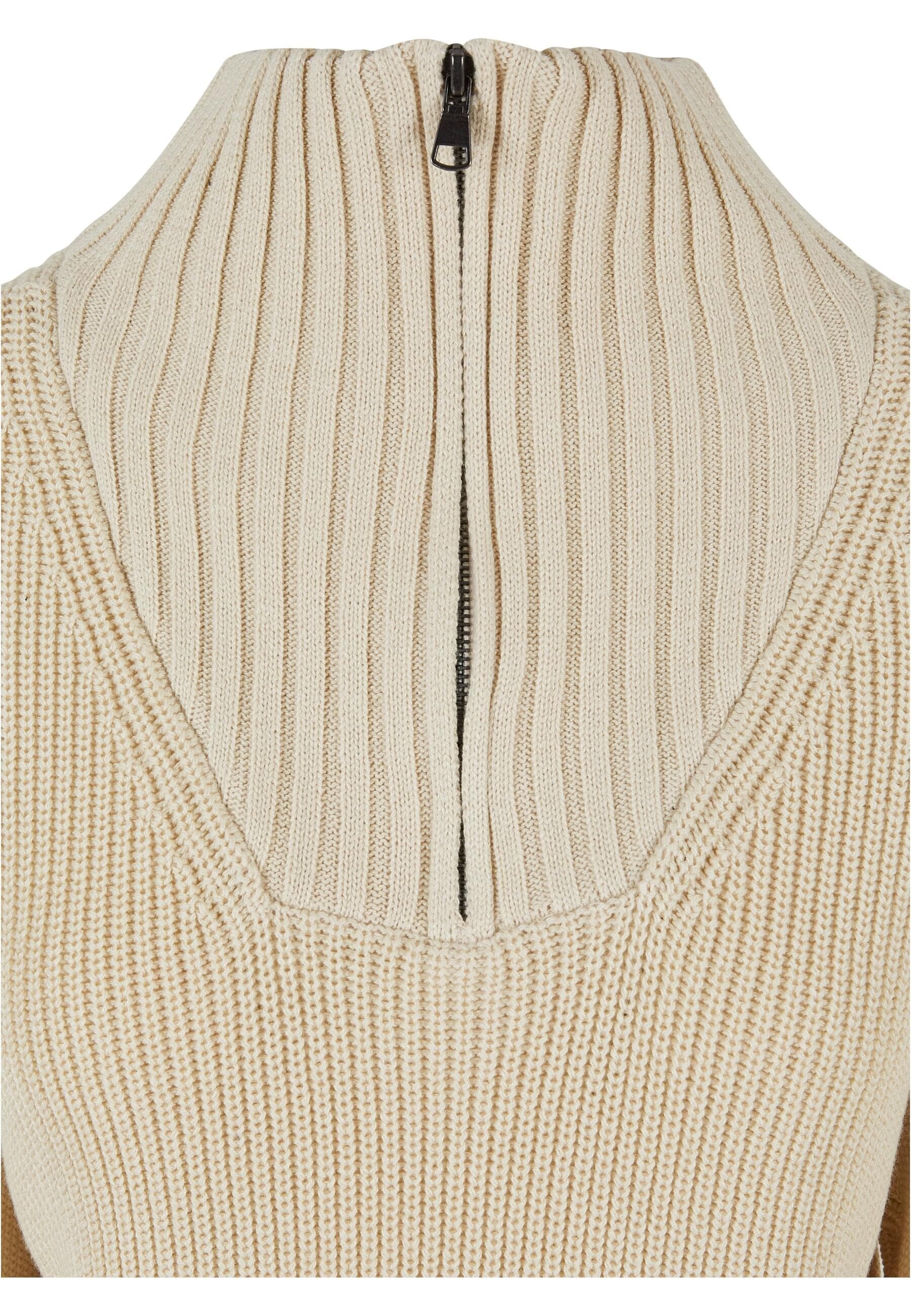 URBAN CLASSICS Sweatjacke »Damen Ladies Oversized Knit Troyer«