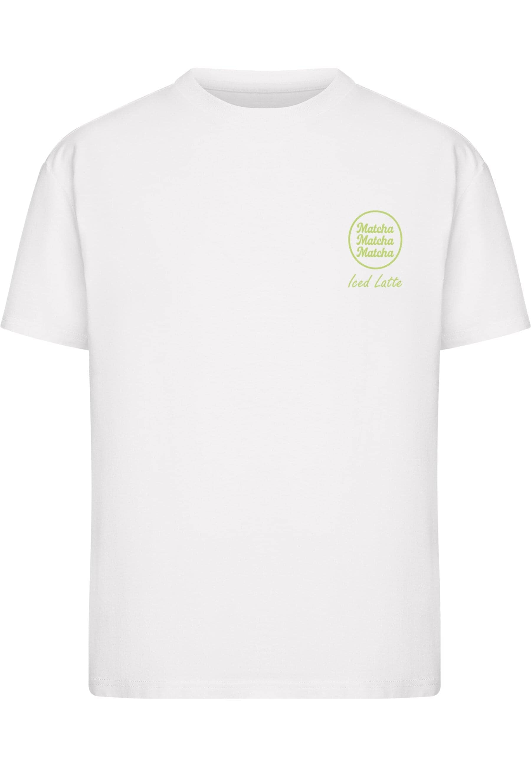 Merchcode T-Shirt "Merchcode Ladies Iced Matcha Latte Tee" 1 Stk. tlg. günstig online kaufen