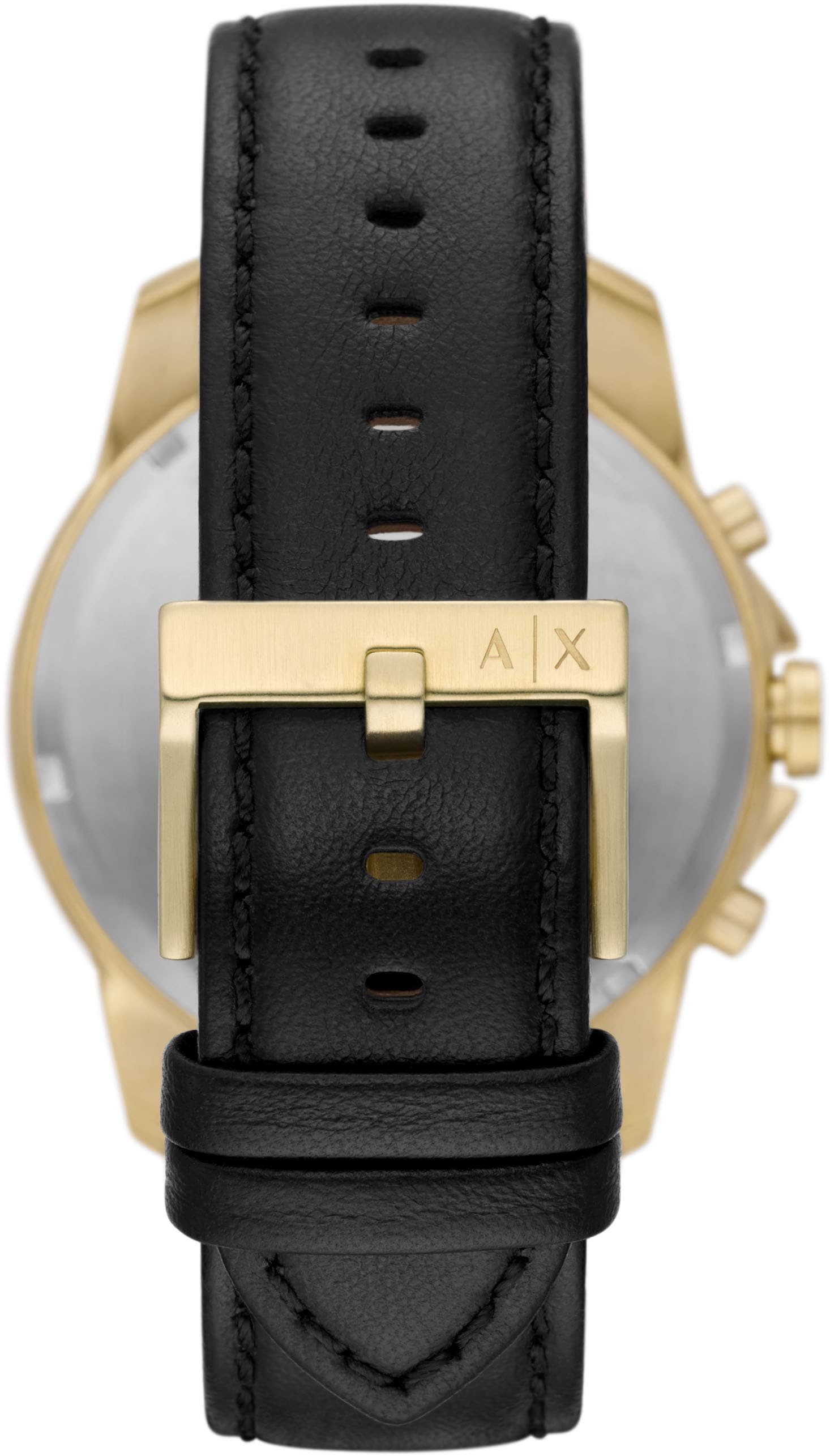 Black Friday ARMANI EXCHANGE Chronograph BAUR ideal schwarzem aus Silikon), mit auch (Set, Wechselband als »AX7133SET«, tlg., Geschenk 2 