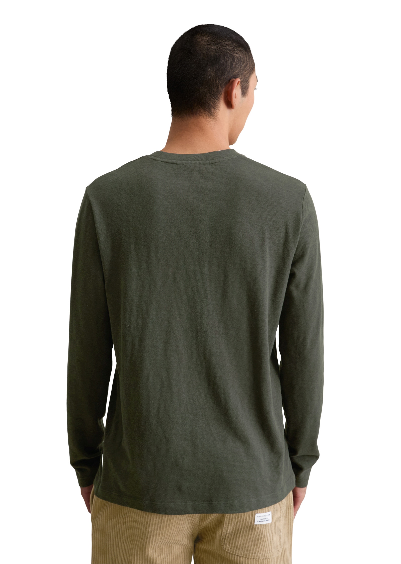 Marc O'Polo DENIM Langarmshirt »in schwerer Slub-Jersey-Qualität«