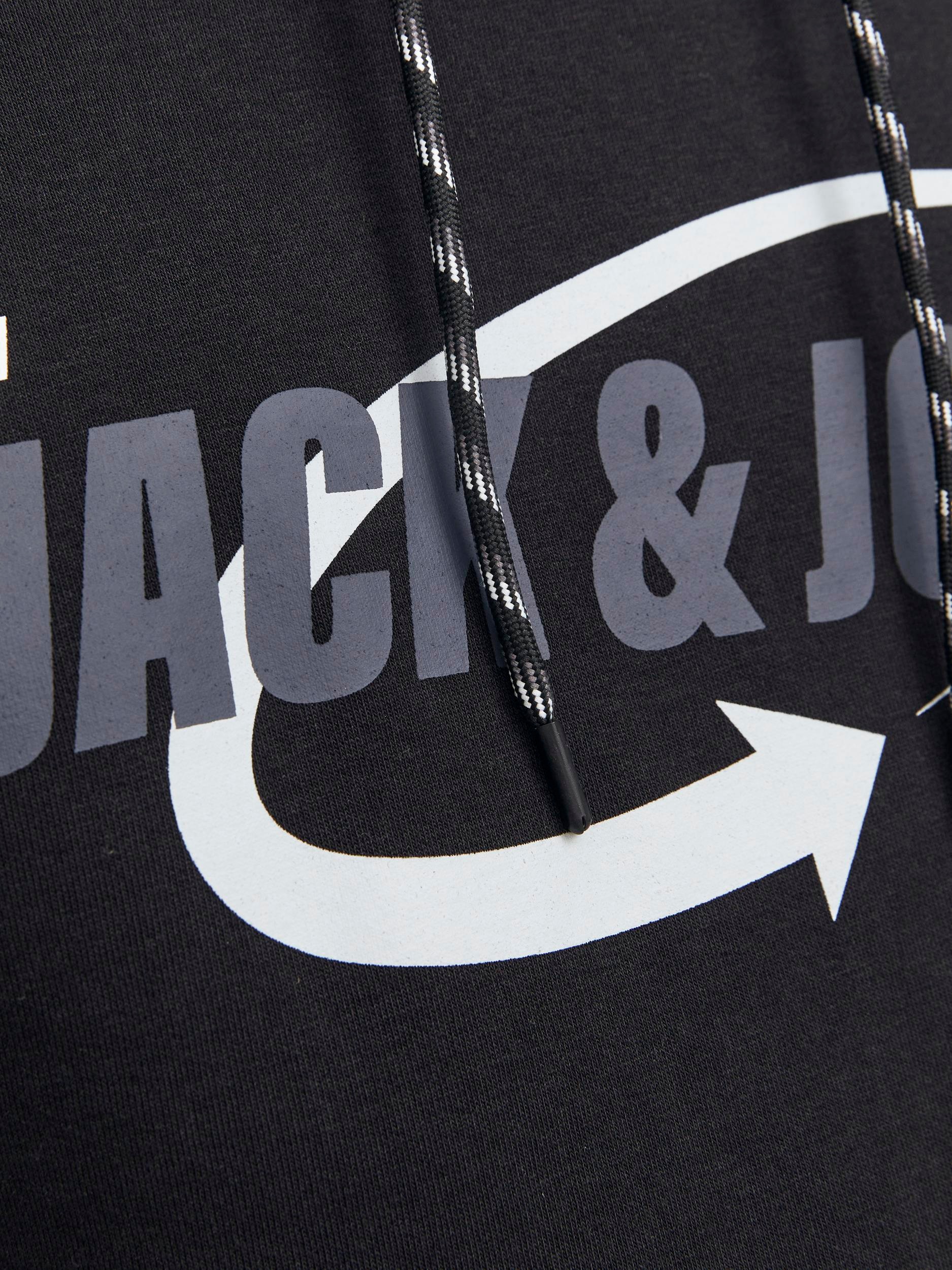 Jack & Jones Kapuzensweatshirt »JCOBLACK SWEAT HOOD CH«