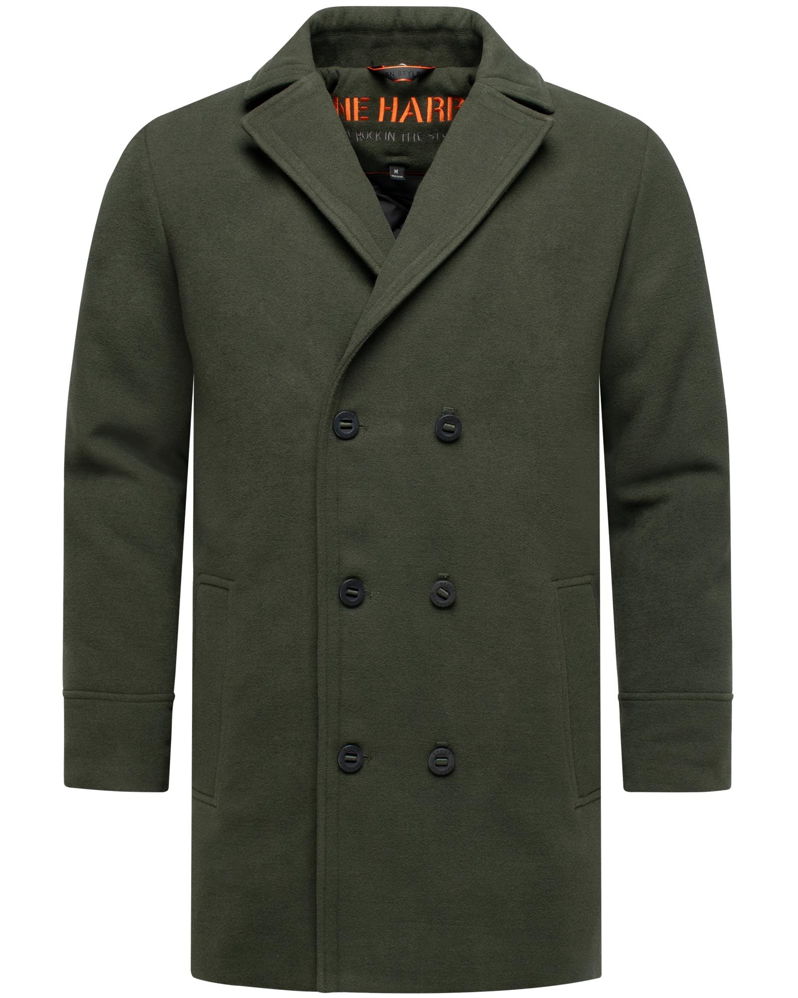 Stone Harbour Wintermantel »Darioon XX« Mantel in Woll-Optik mit herausnehmbaren Inlay