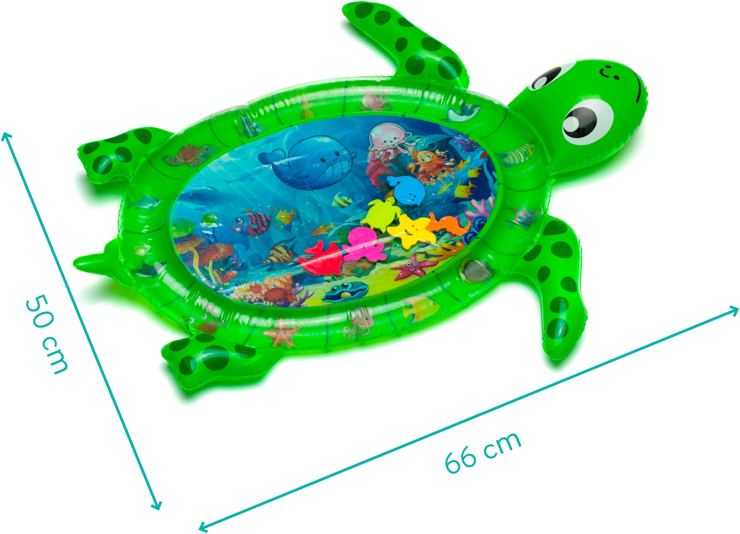 Fillikid Spielmatte »Wasserspielmatte Schildkröte«, teilweise mit Wasser befüllbar